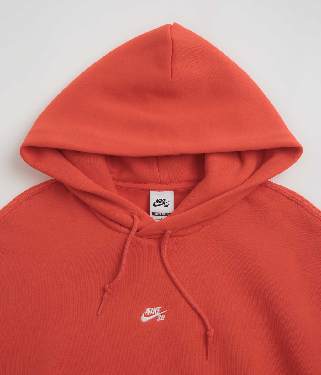Nike SB Sleeve Graphic Hoodie - Light Crimson / White
