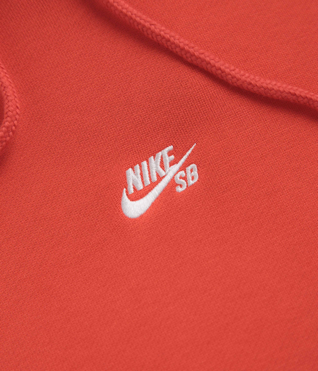 Nike SB Sleeve Graphic Hoodie - Light Crimson / White