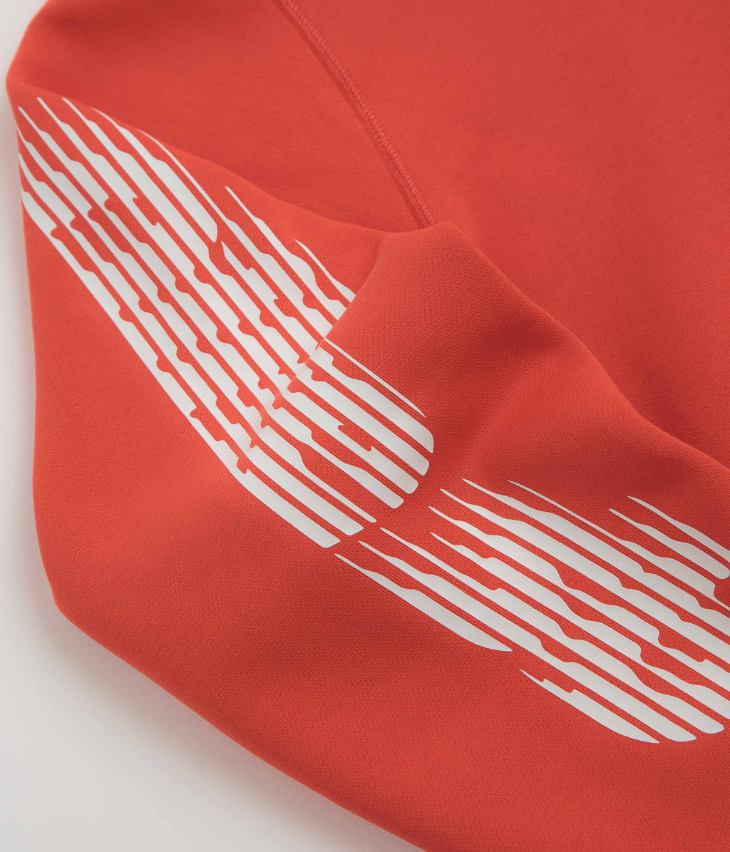 Nike SB Sleeve Graphic Hoodie - Light Crimson / White