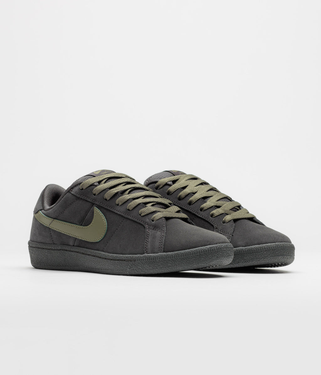 Nike SB Tennis Classic Shoes - Deep Pewter / Medium Olive - Deep Pewter