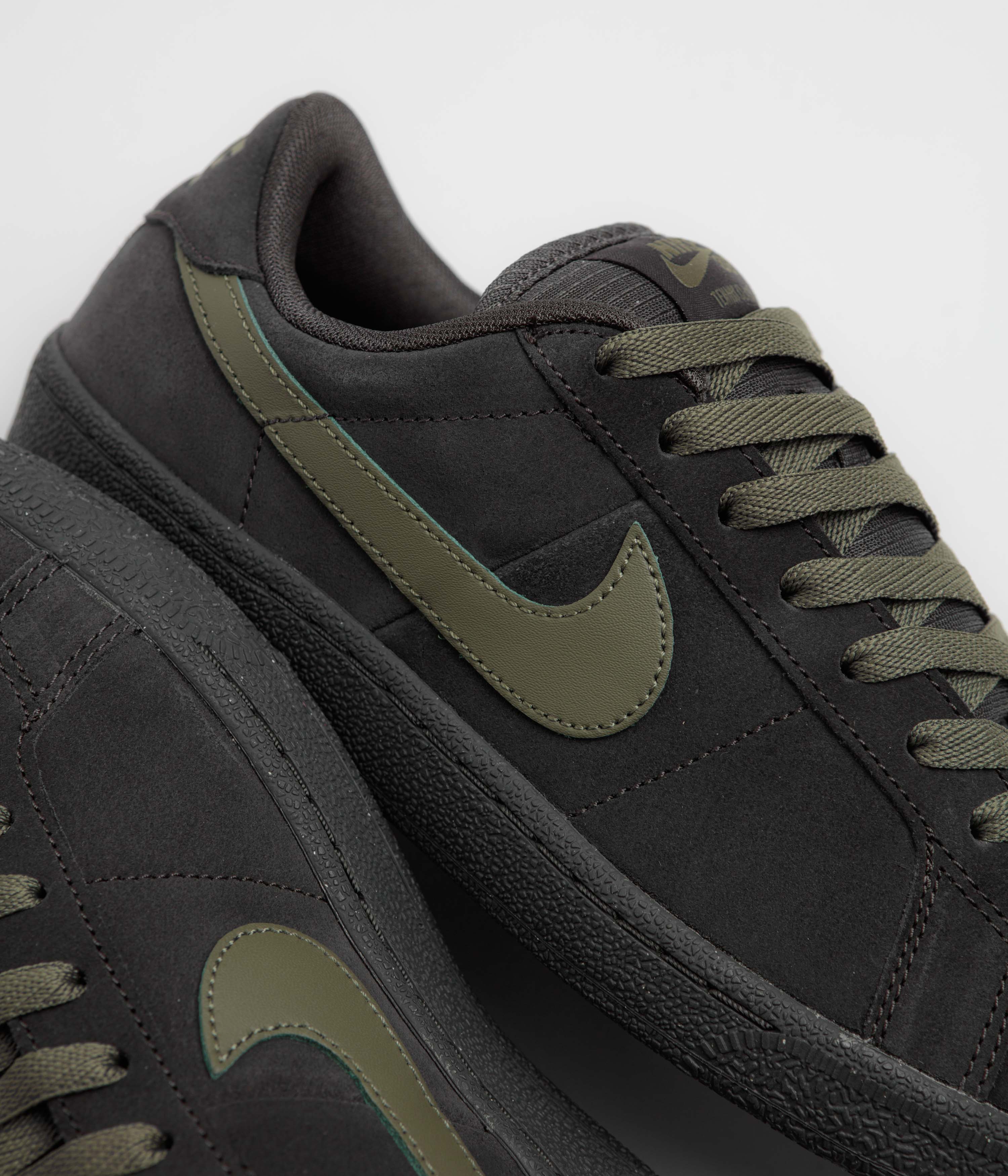 Nike SB Tennis Classic Shoes - Deep Pewter / Medium Olive - Deep Pewter