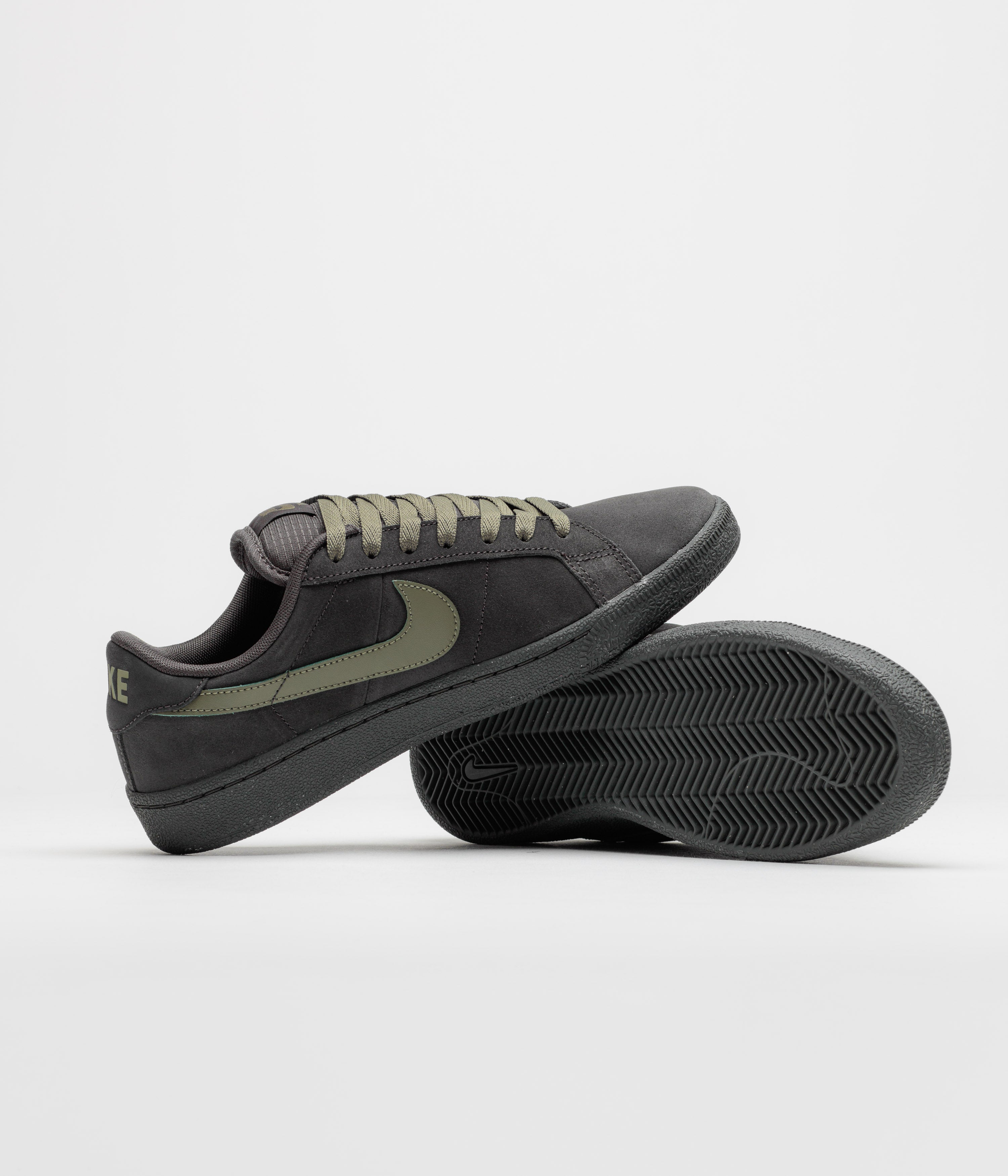 Nike SB Tennis Classic Shoes - Deep Pewter / Medium Olive - Deep Pewter