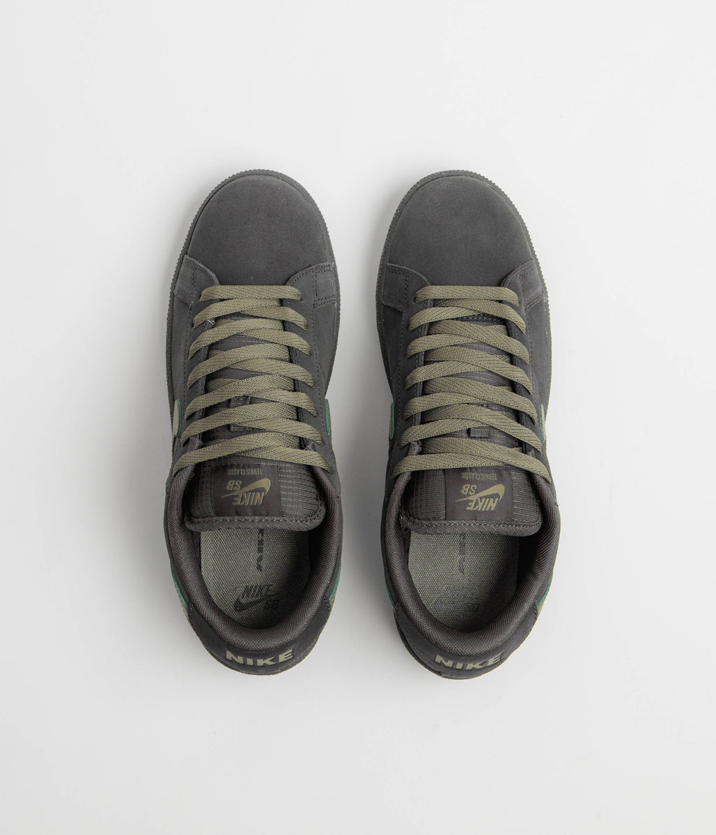 Nike SB Tennis Classic Shoes - Deep Pewter / Medium Olive - Deep Pewter