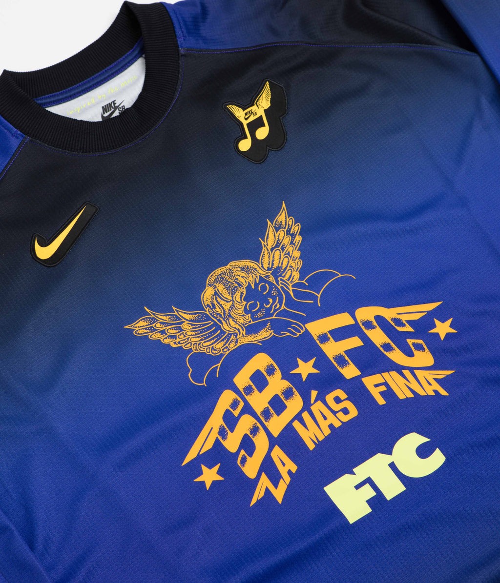 Nike SB World Cup Long Sleeve Jersey - Dark Concord