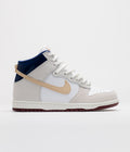 Nike SB x Beyond Dunk High Pro Shoes - White / Ivory - Sand Dune - Blue Void