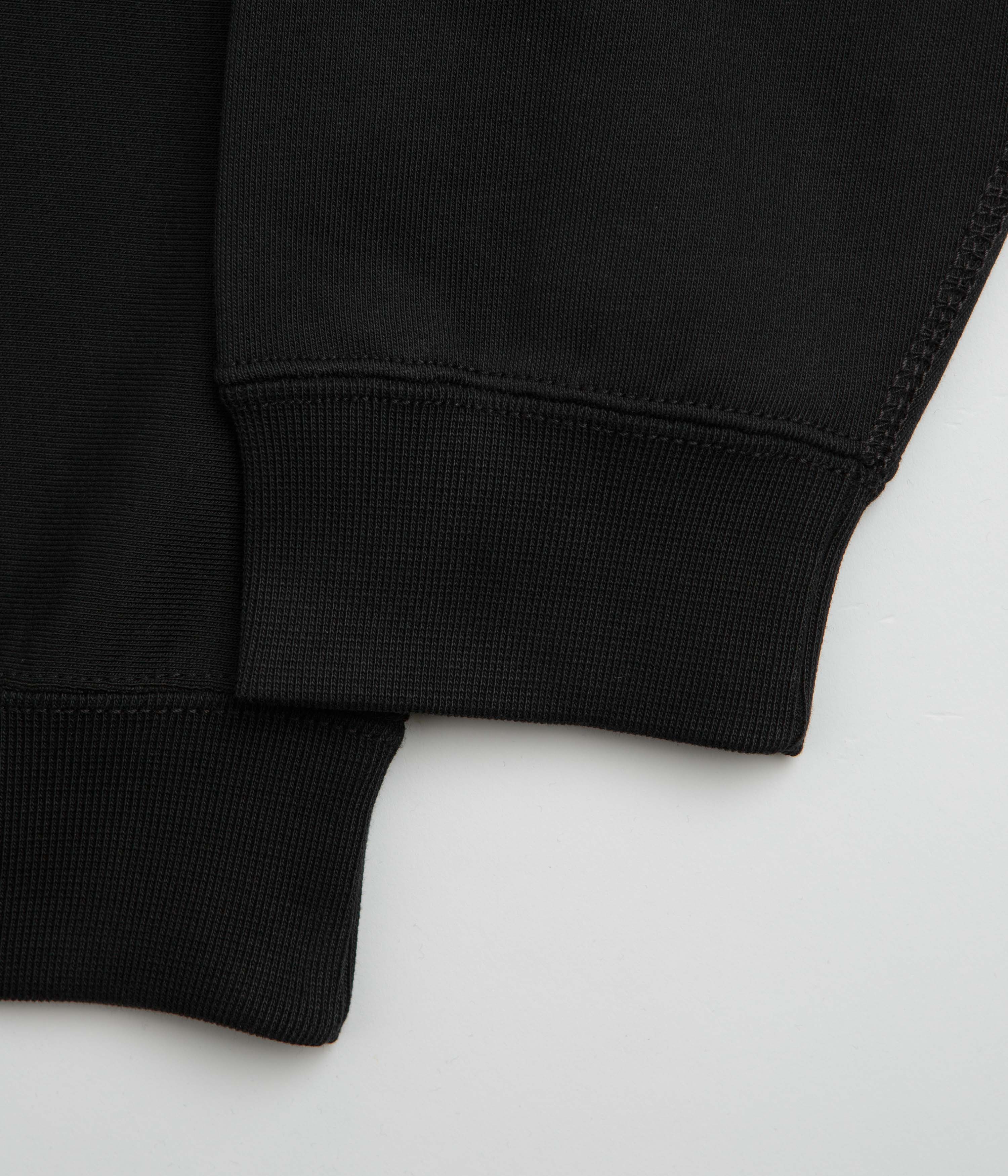 Nike Solo Swoosh Crewneck Sweatshirt - Black / White / White