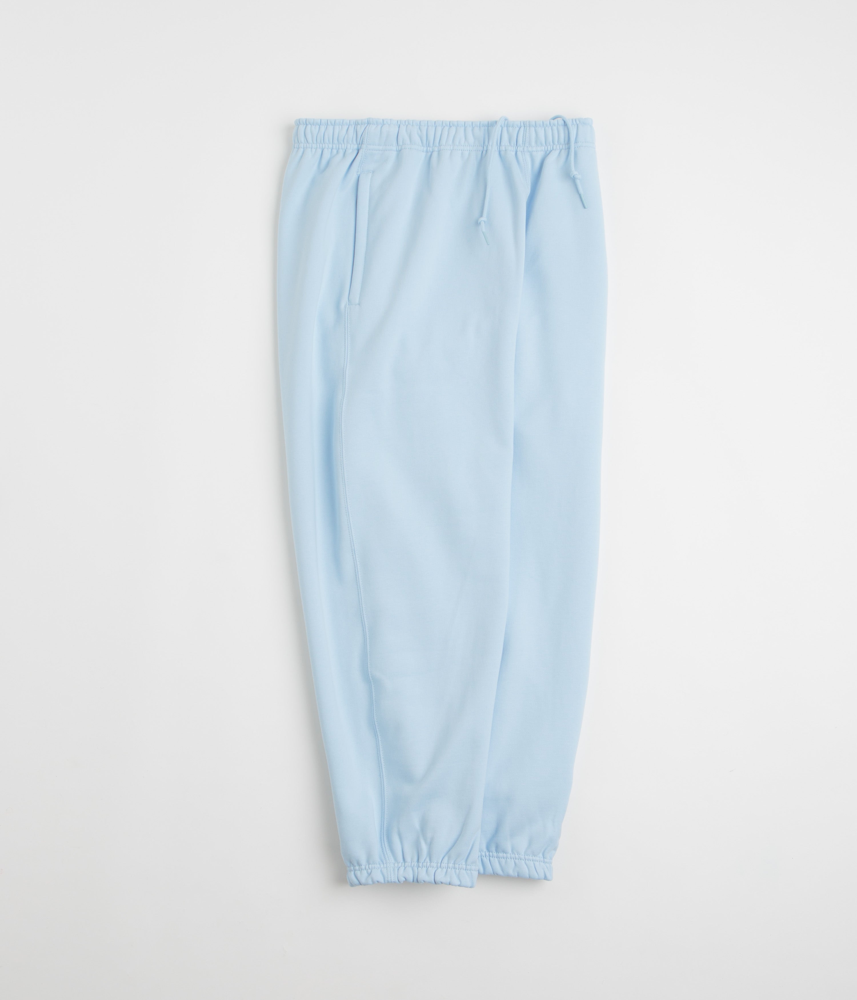 Nike Solo Swoosh Cuffed Sweatpants - Celestine Blue / Celestine Blue / White