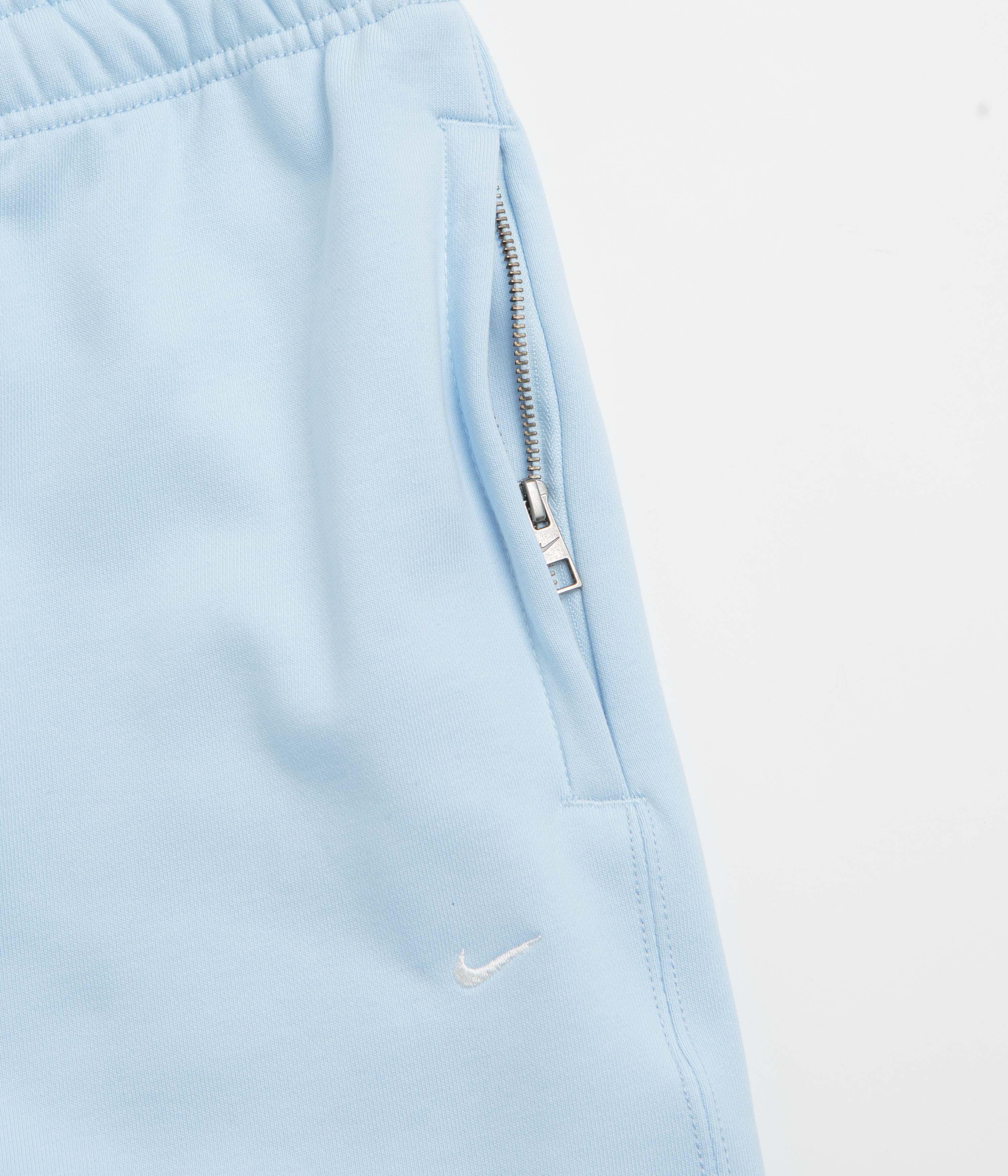 Nike Solo Swoosh Cuffed Sweatpants - Celestine Blue / Celestine Blue / White