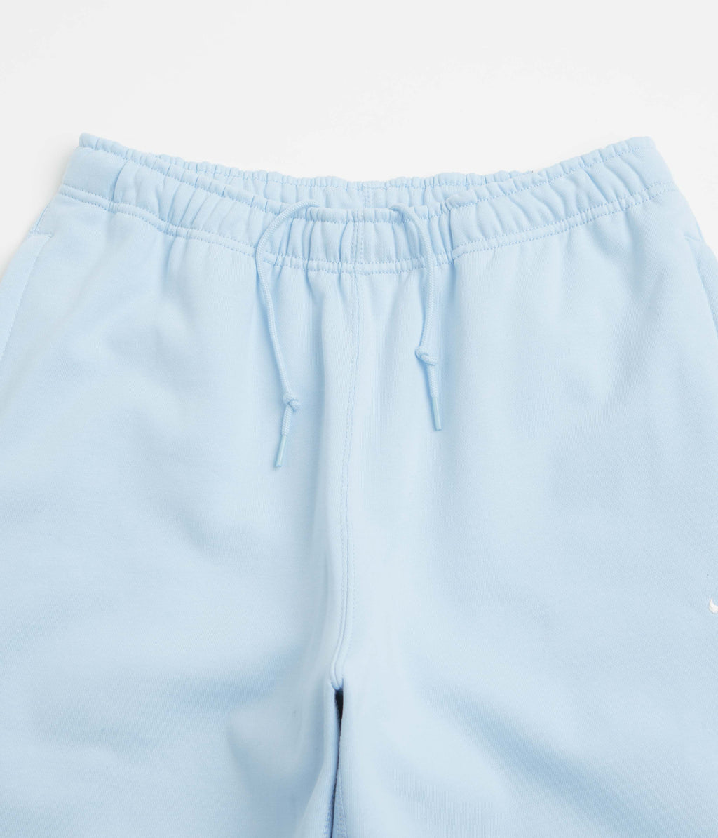 Nike Solo Swoosh Cuffed Sweatpants - Celestine Blue / Celestine Blue / White