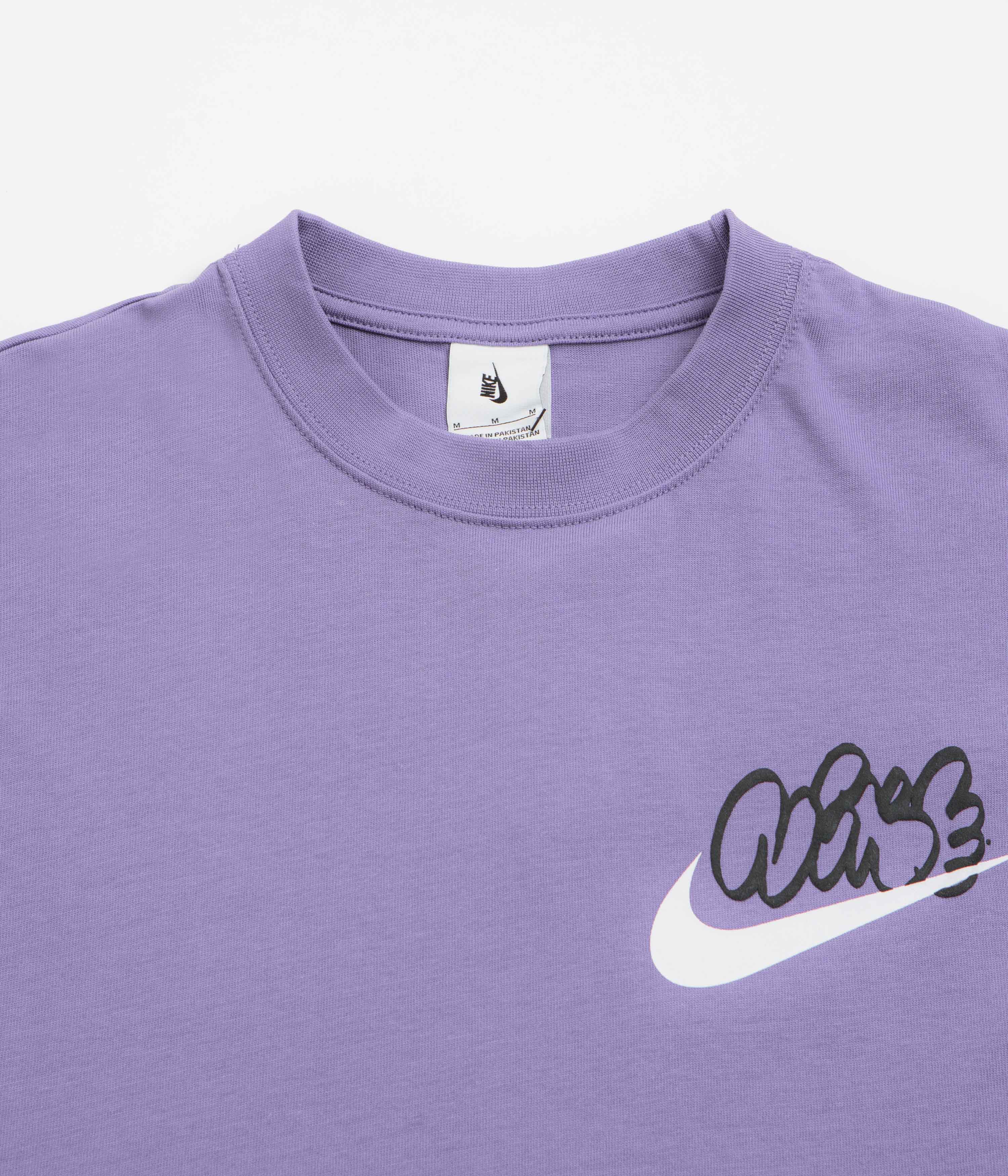 Nike Solo Swoosh GPX T-Shirt - Dusty Amethyst