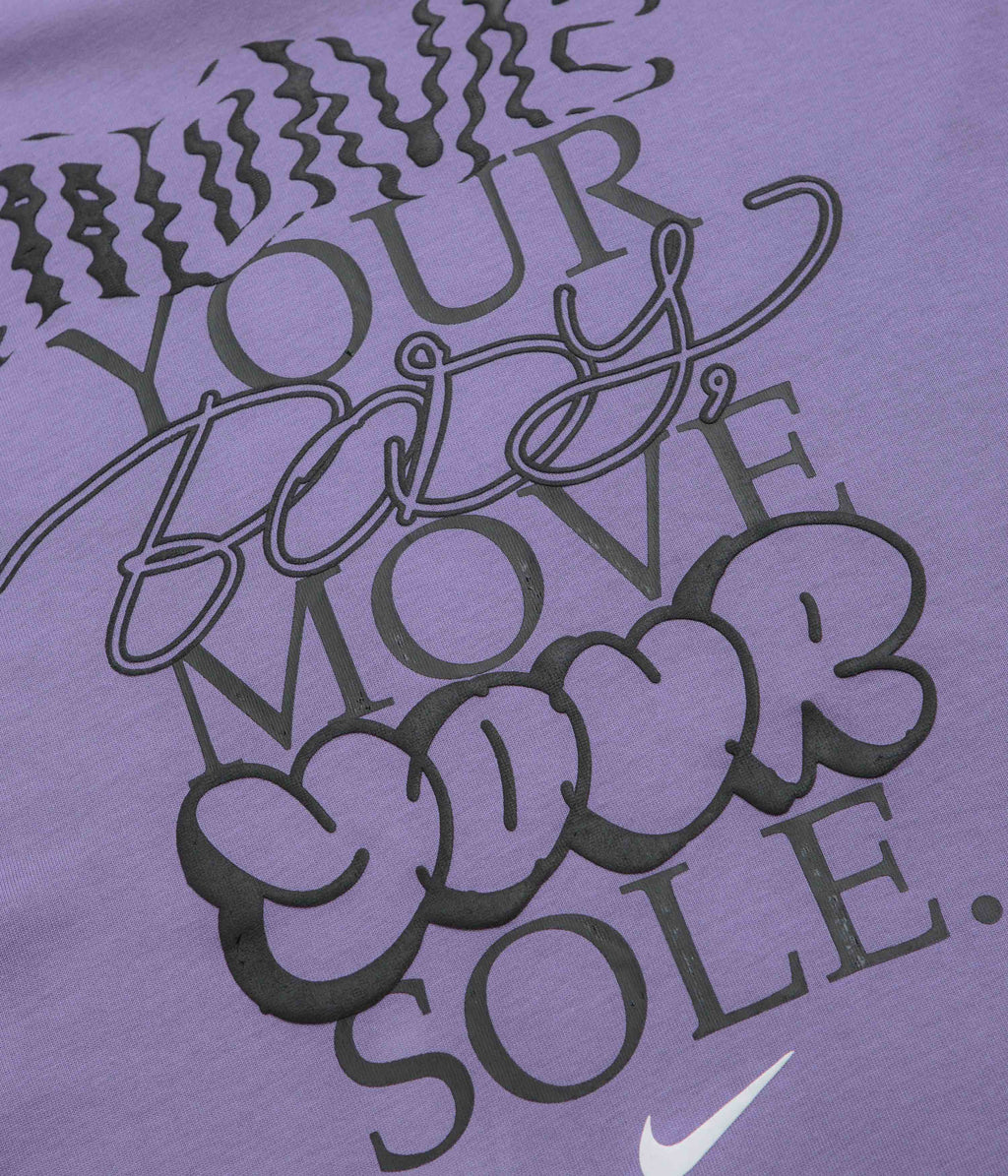Nike Solo Swoosh GPX T-Shirt - Dusty Amethyst