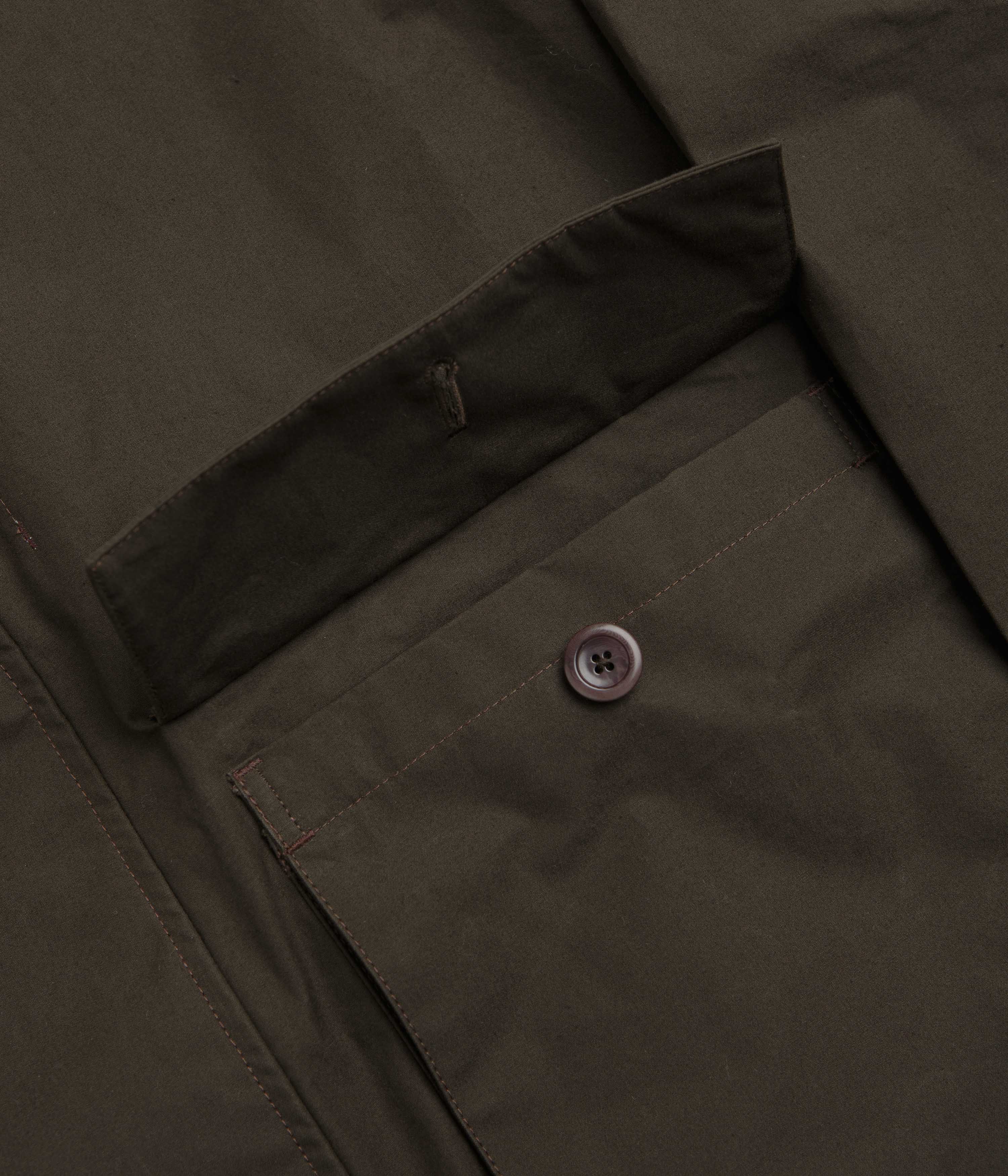 Norse Projects Holmen Wax Light Jacket - Delicioso Brown