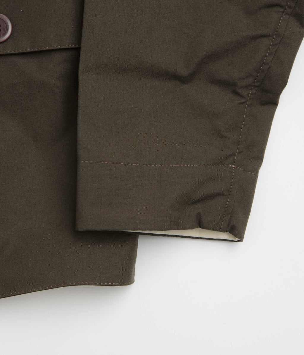 Norse Projects Holmen Wax Light Jacket - Delicioso Brown