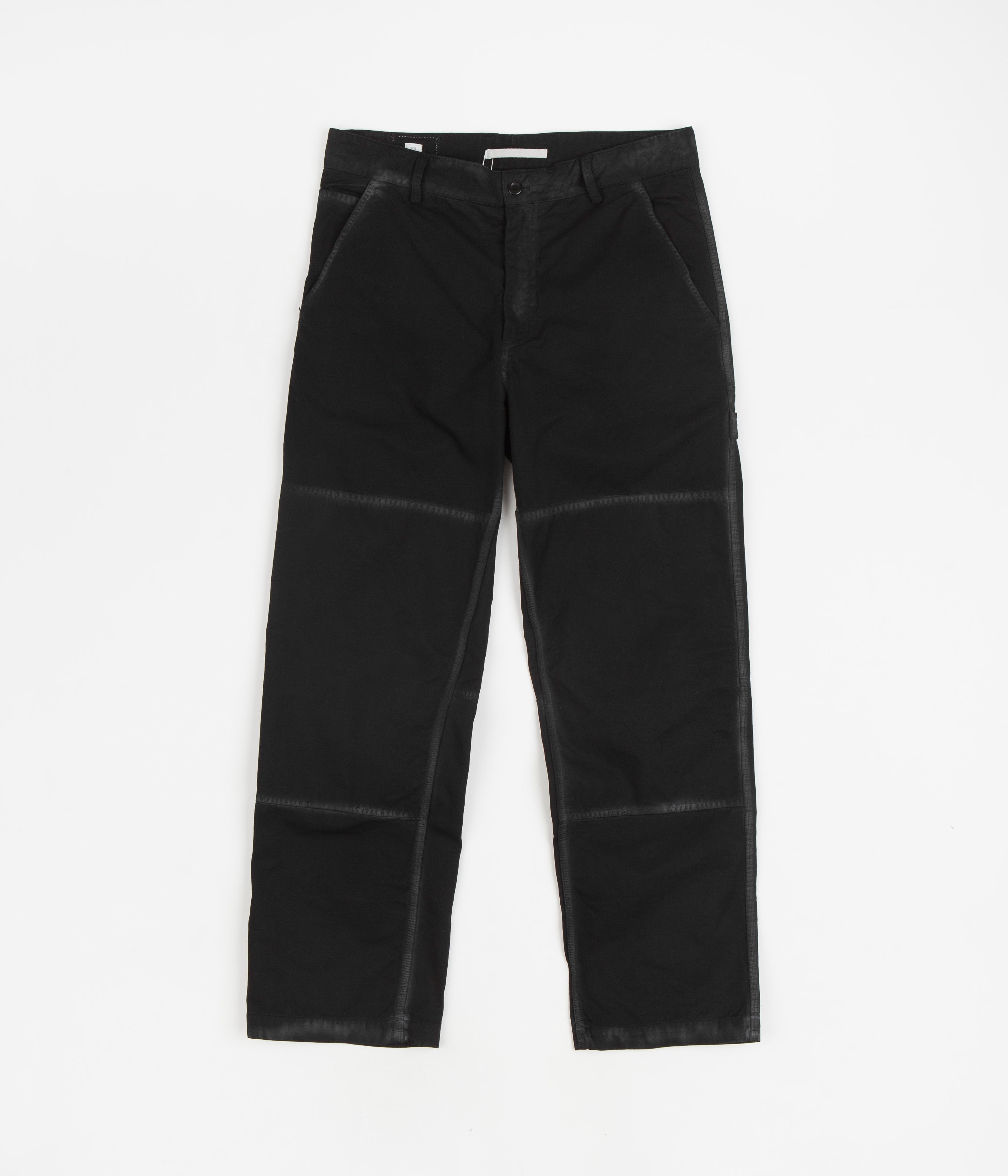 Norse Projects Lukas Tab Series Canvas Pants - Black