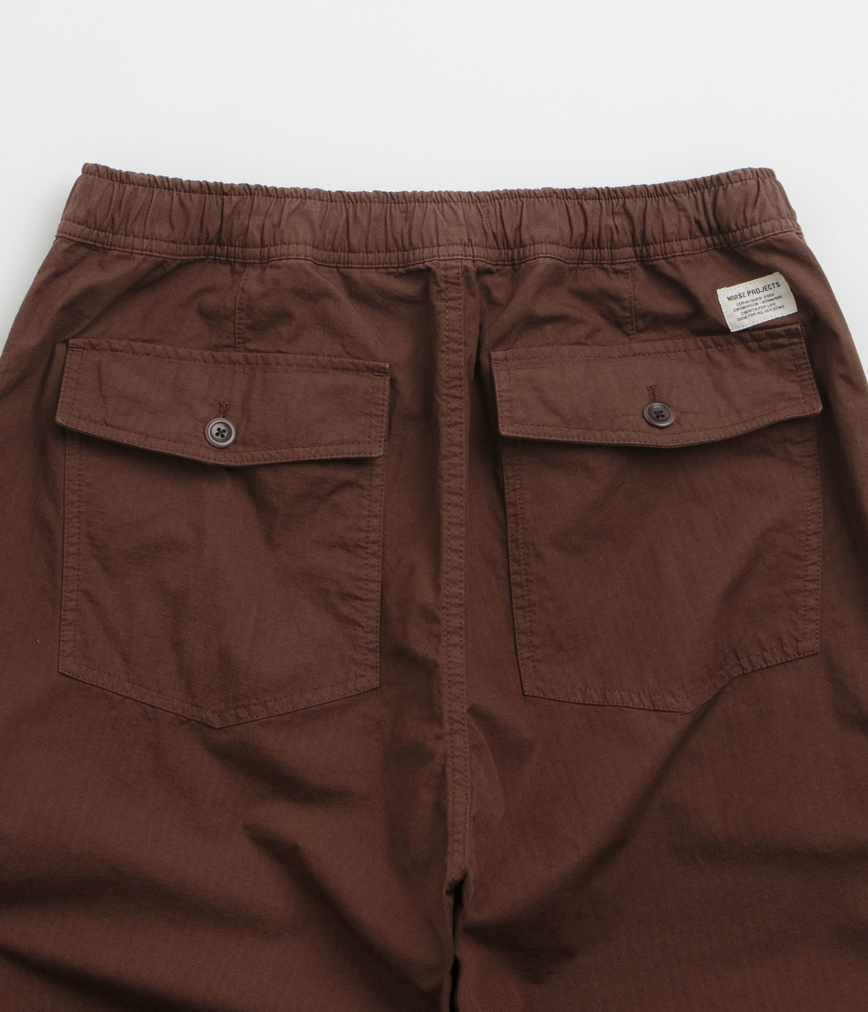 Norse Projects Ragnar Relaxed Pants - Mahogany