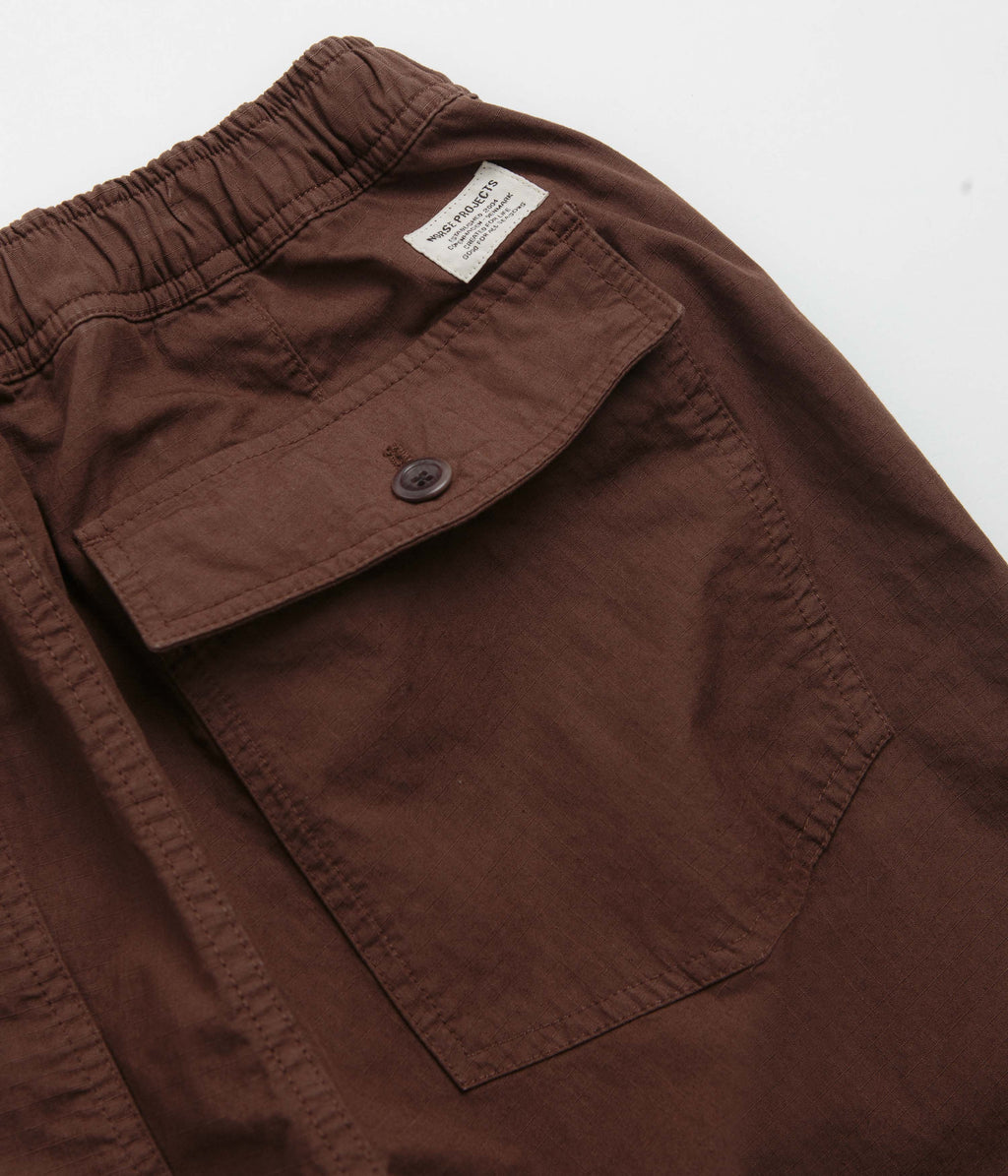 Norse Projects Ragnar Relaxed Pants - Mahogany