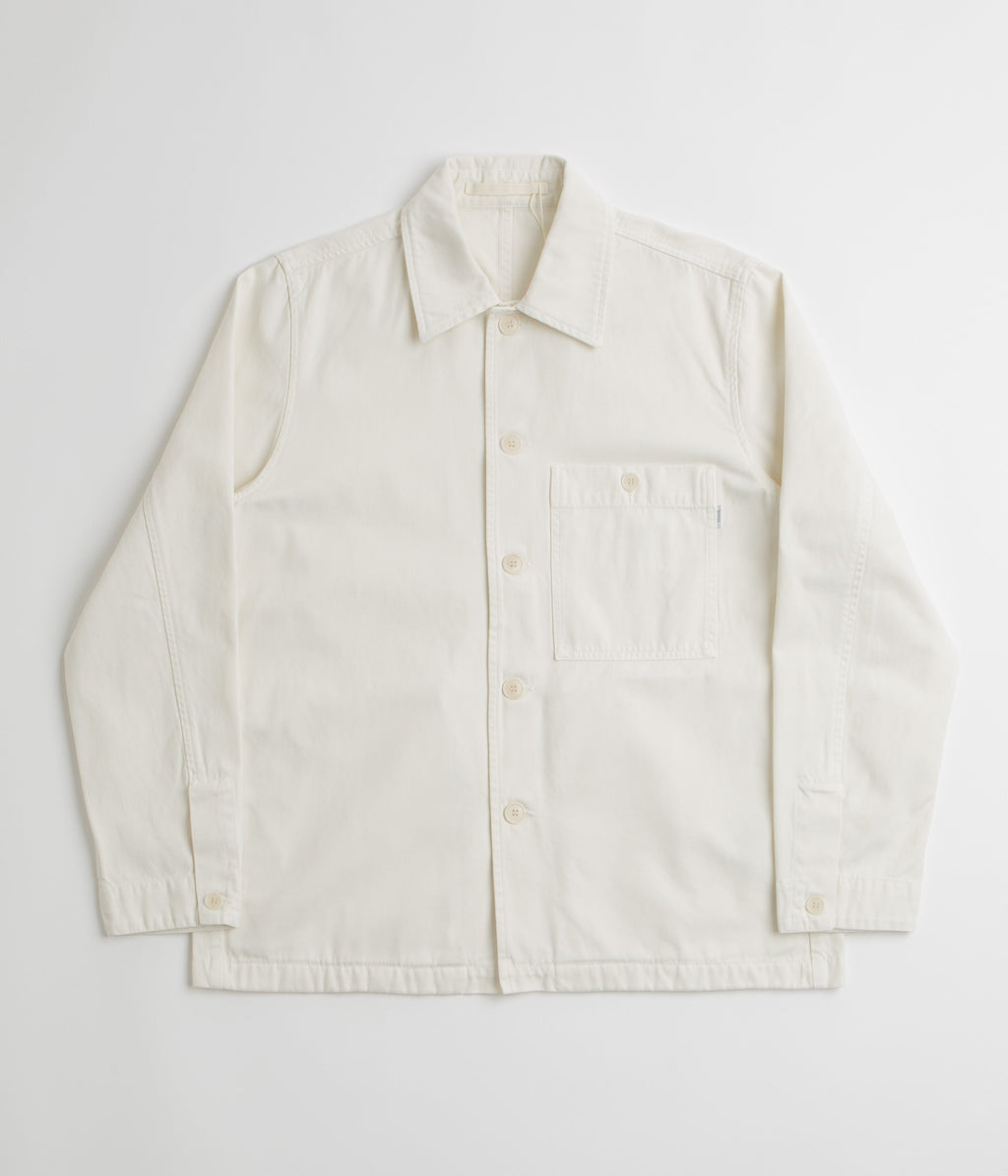 Norse Projects Standard Twill Overshirt - Ecru