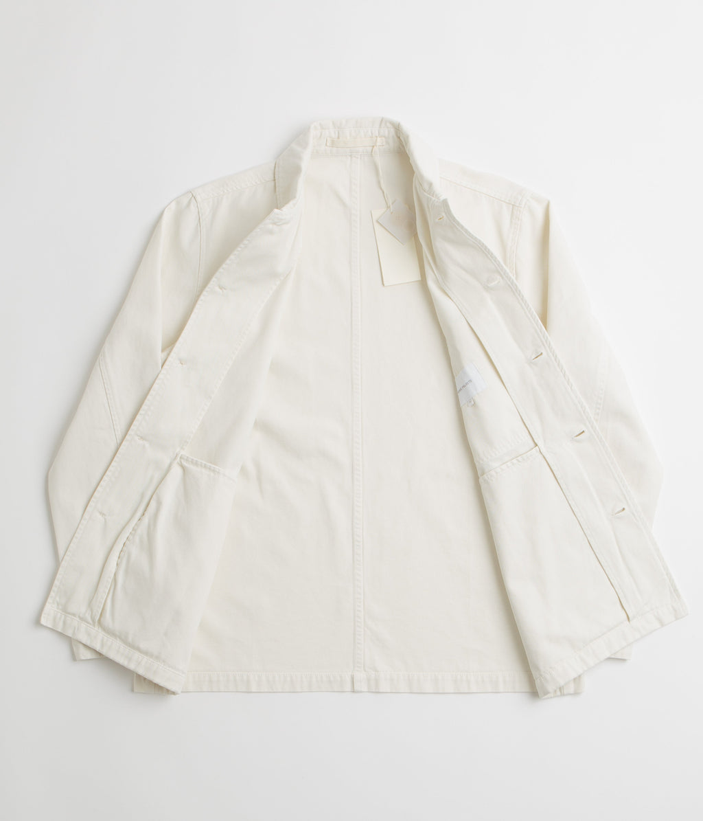 Norse Projects Standard Twill Overshirt - Ecru