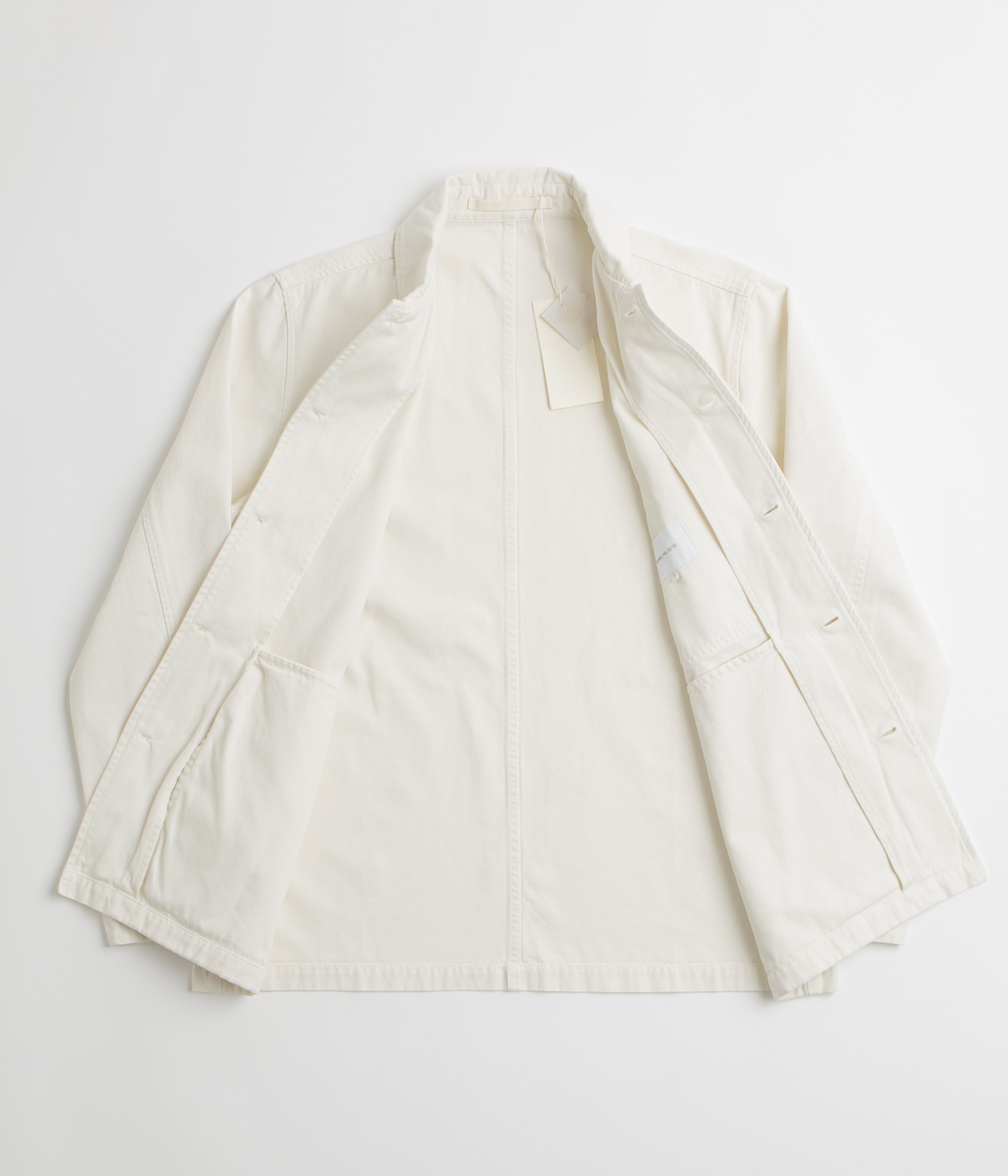 Norse Projects Standard Twill Overshirt - Ecru