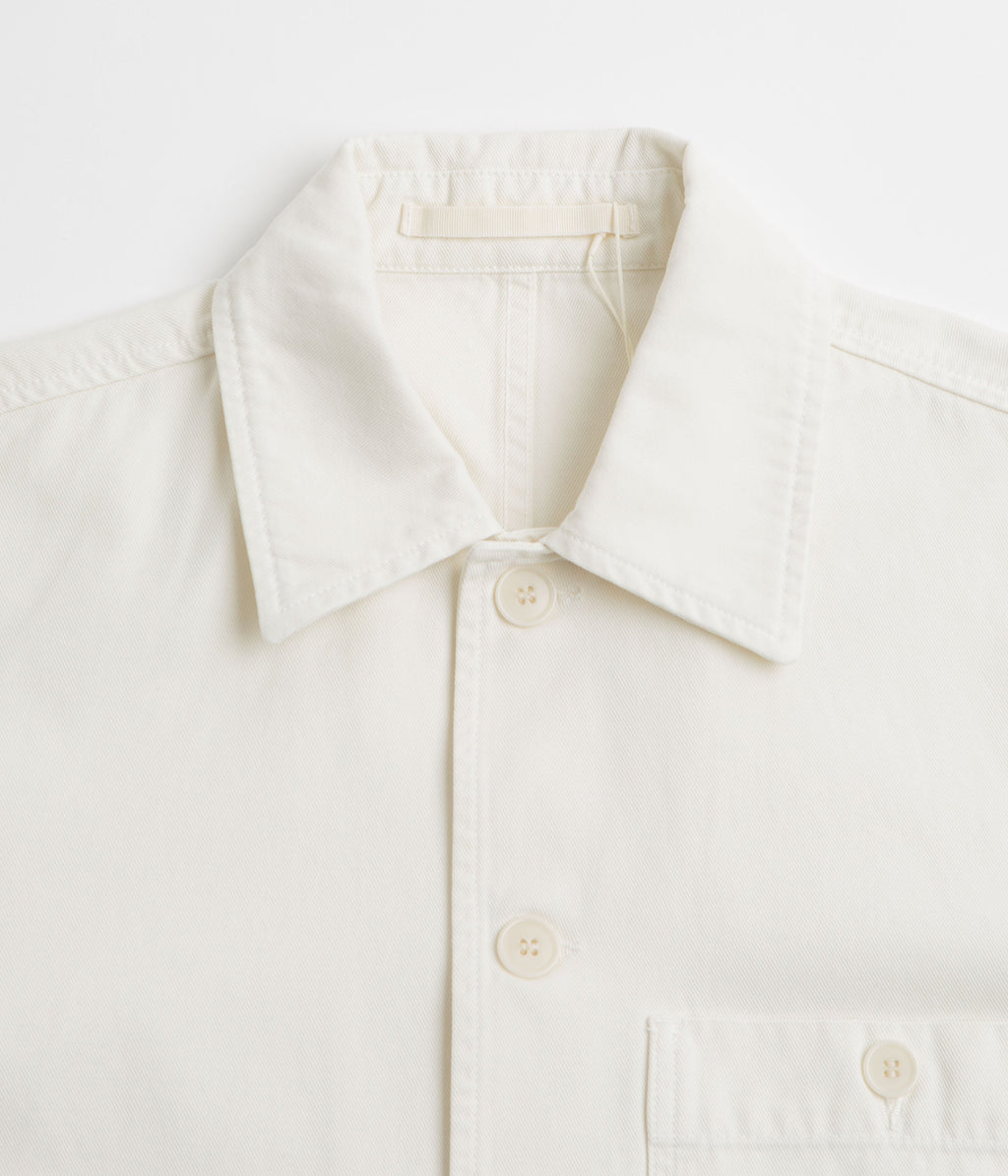 Norse Projects Standard Twill Overshirt - Ecru