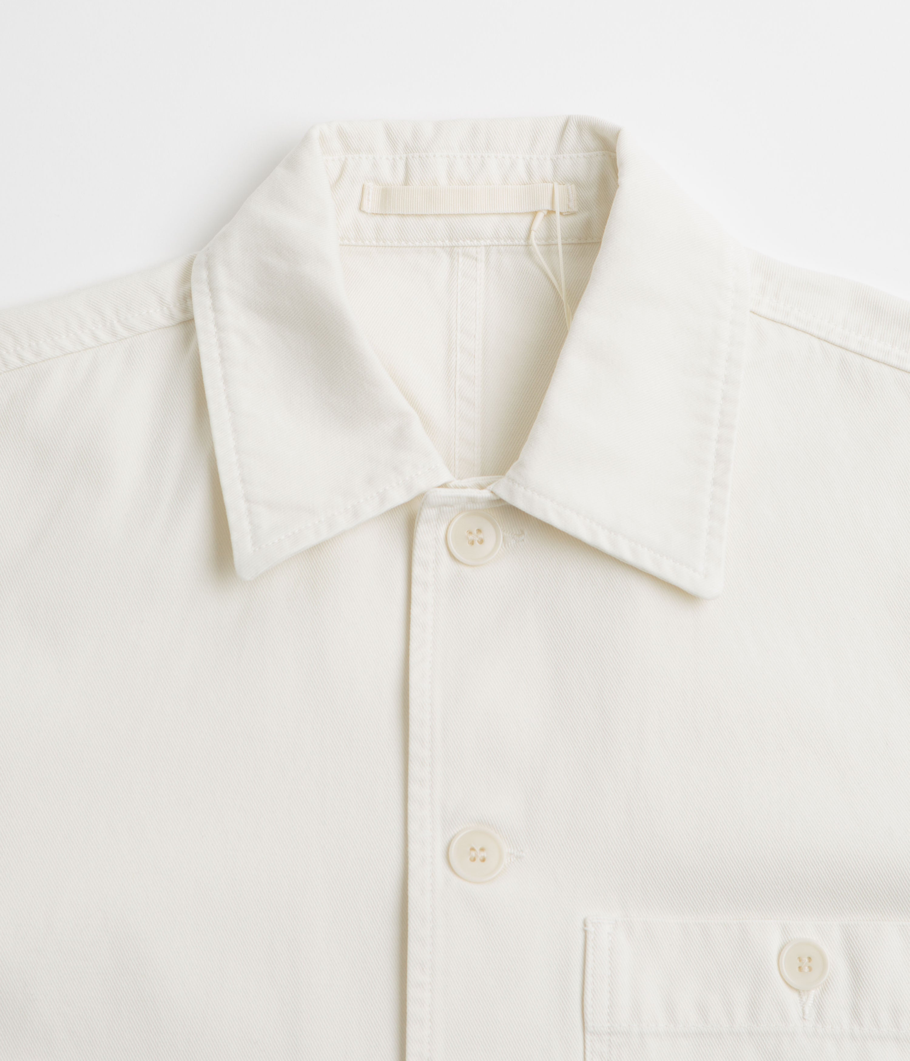 Norse Projects Standard Twill Overshirt - Ecru