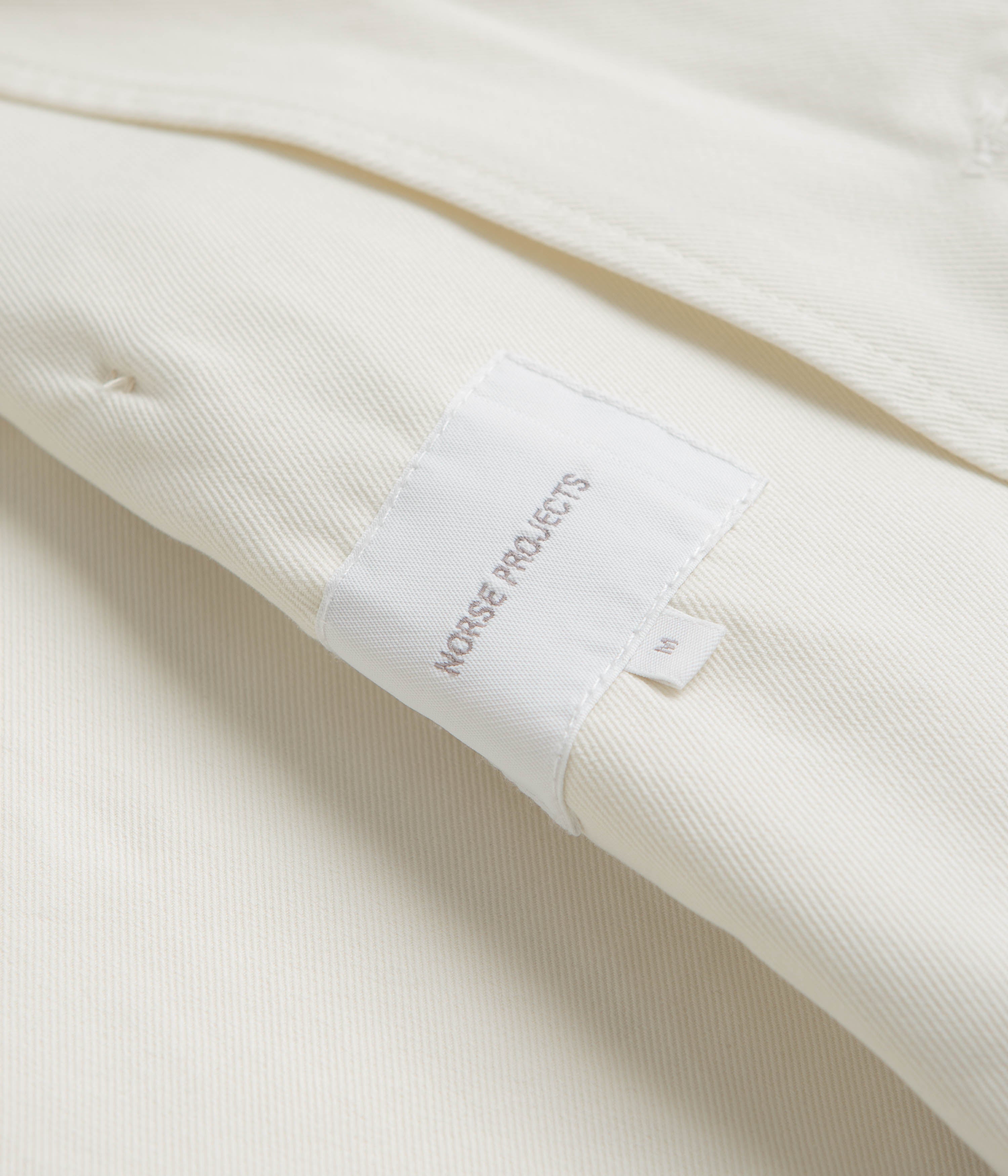 Norse Projects Standard Twill Overshirt - Ecru