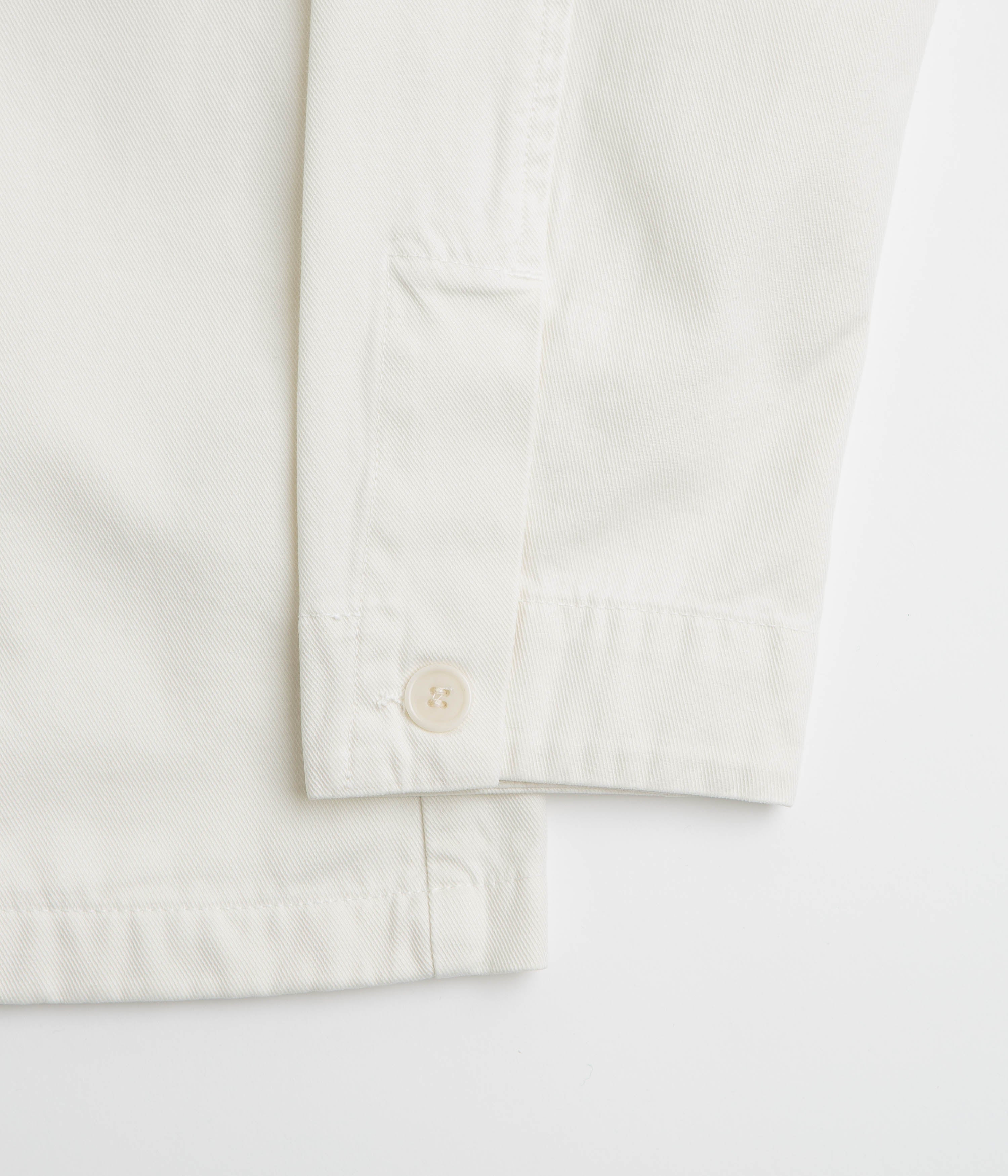 Norse Projects Standard Twill Overshirt - Ecru