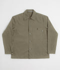 Norse Projects Standard Twill Overshirt - Sediment Green