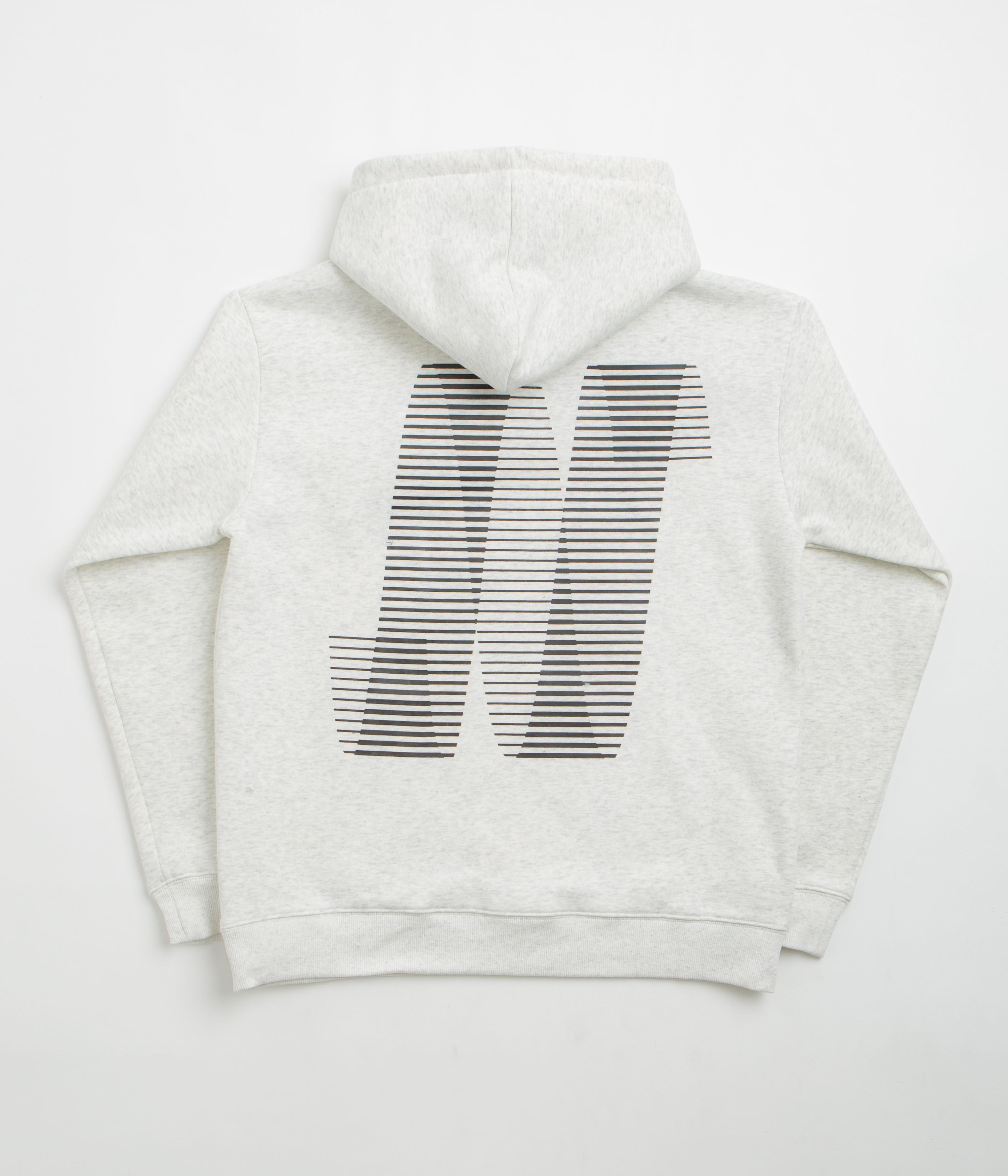 North N Logo Hoodie - Light Grey / Black