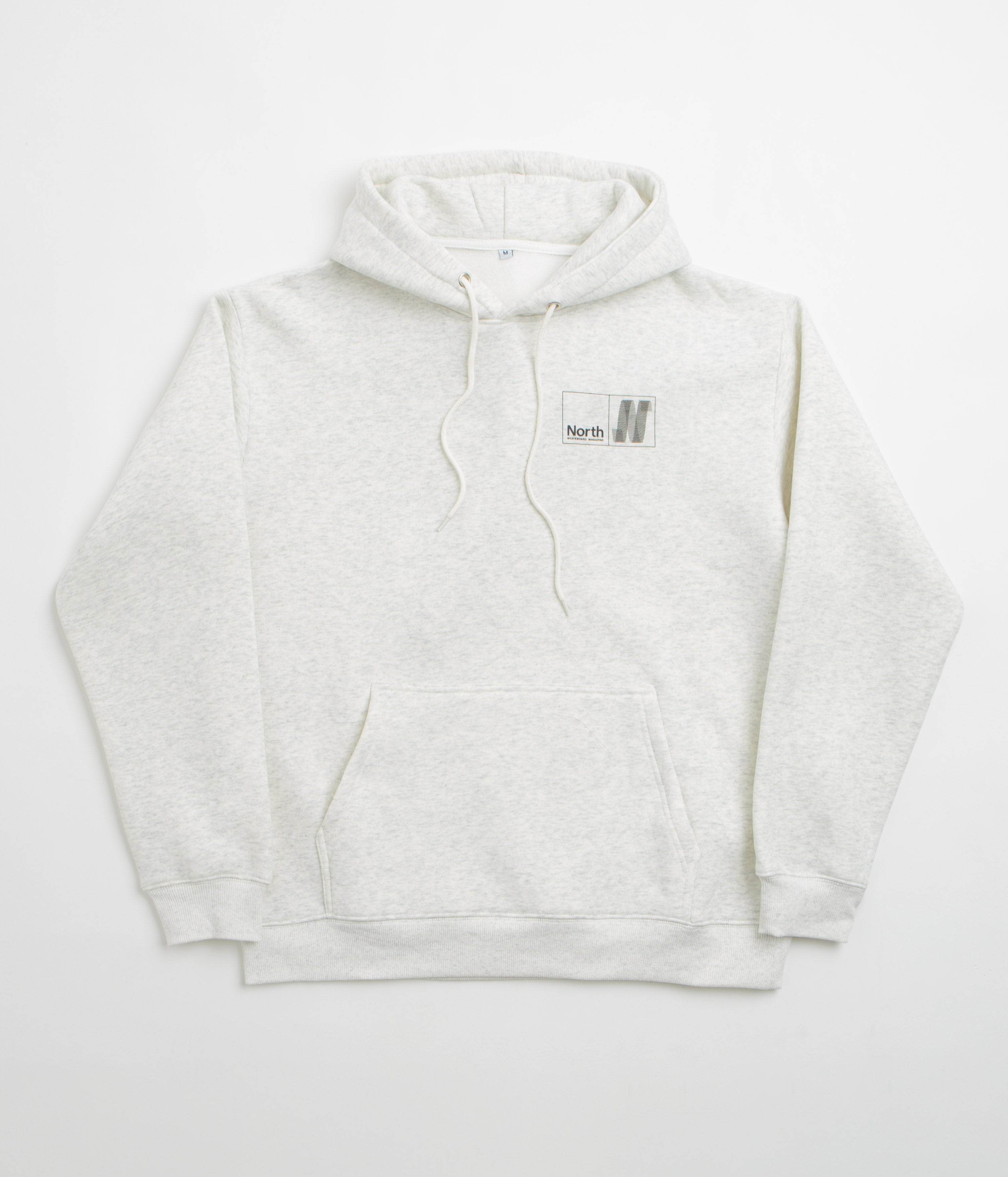 North N Logo Hoodie - Light Grey / Black