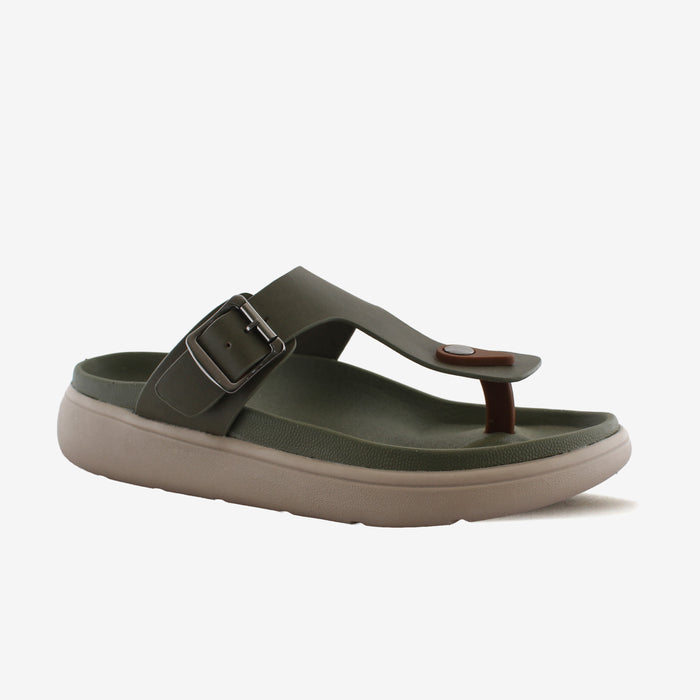Olivia Thong – Green Comfortable Sandals for Women