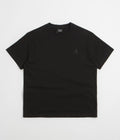 Pass Port Solid Workers T-Shirt - Black