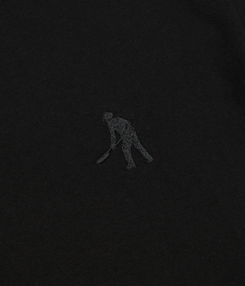 Pass Port Solid Workers T-Shirt - Black