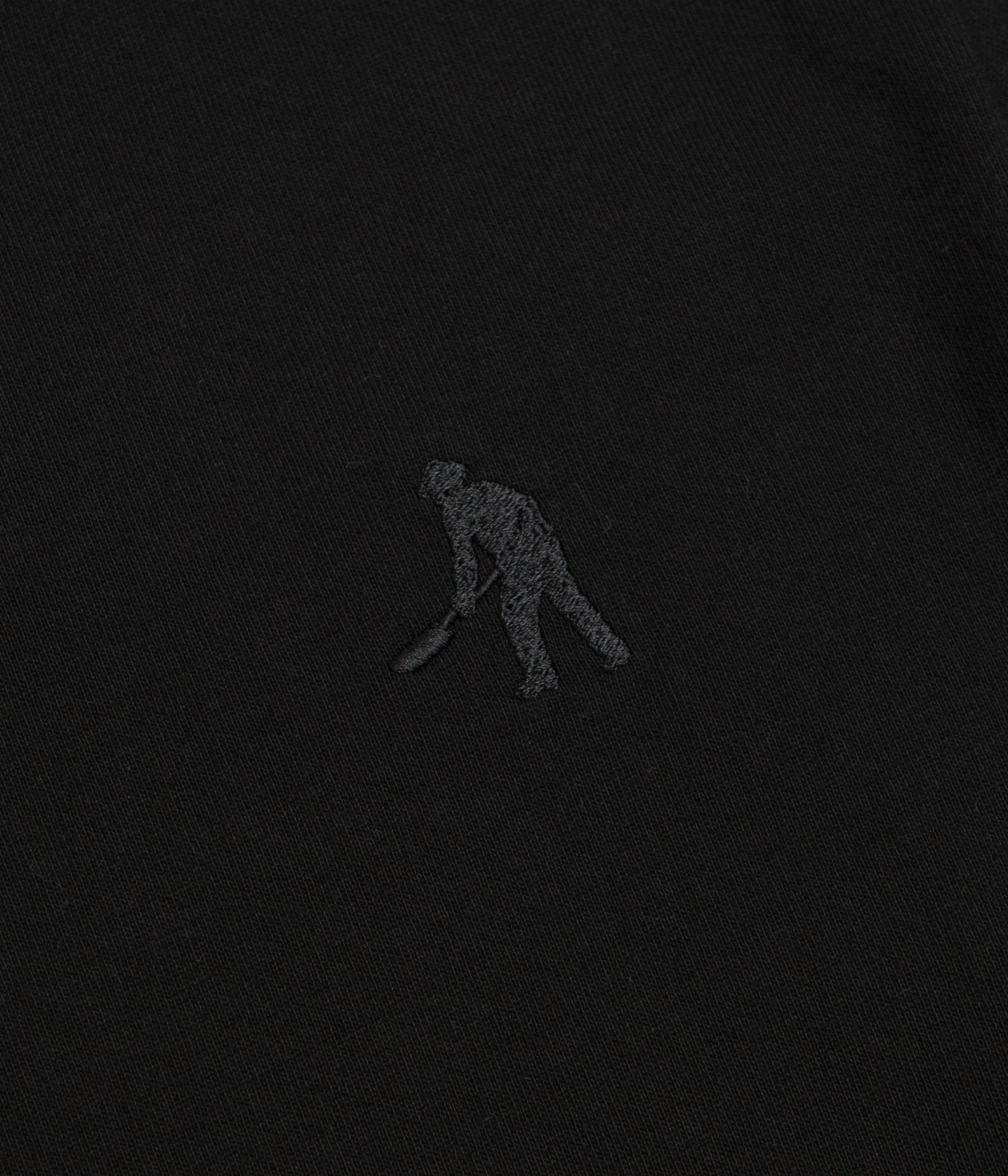 Pass Port Solid Workers T-Shirt - Black