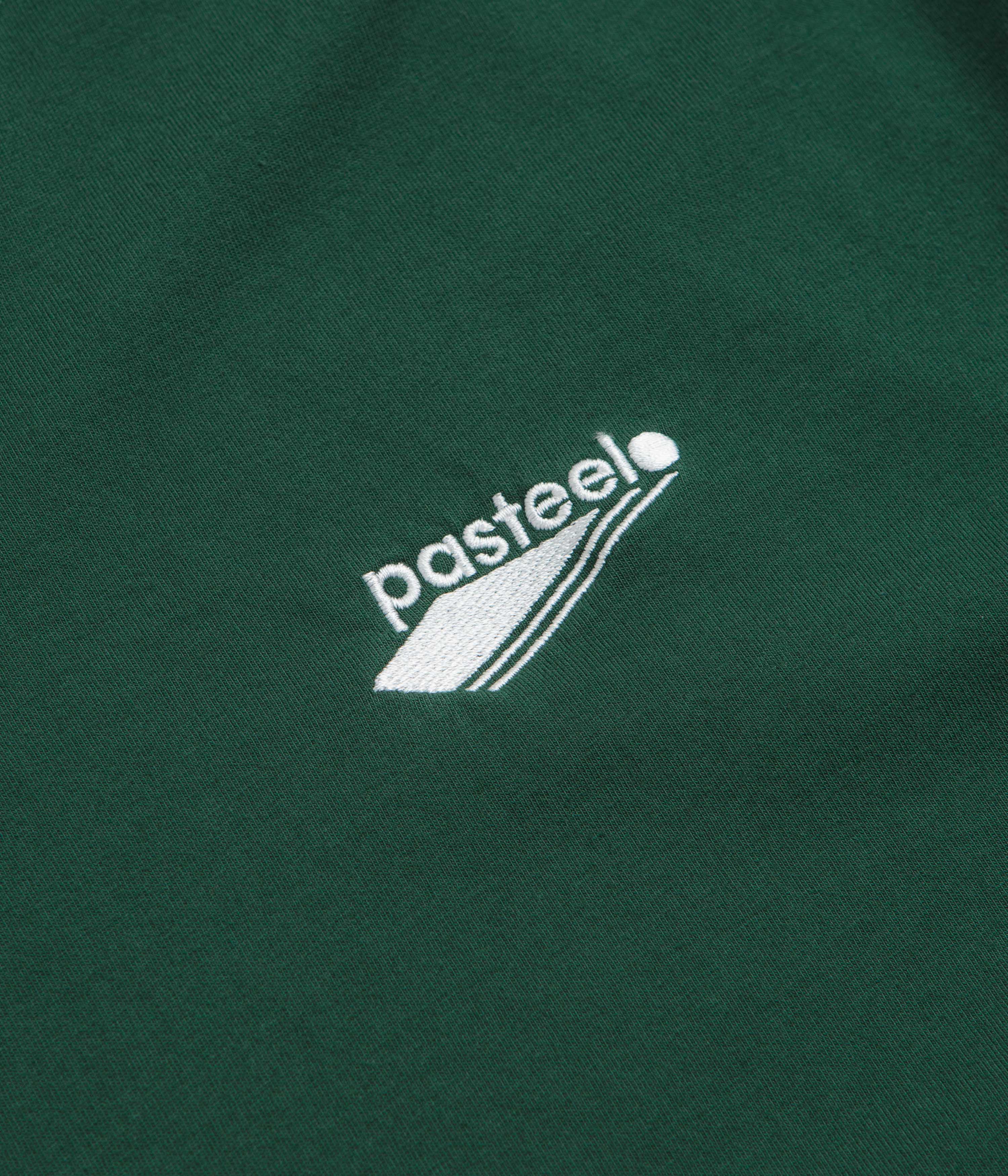 Pasteelo Tonal Embroidered O.G. T-Shirt - Dark Forest