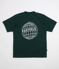 Pasteelo Sphere Grid T-Shirt - Forest