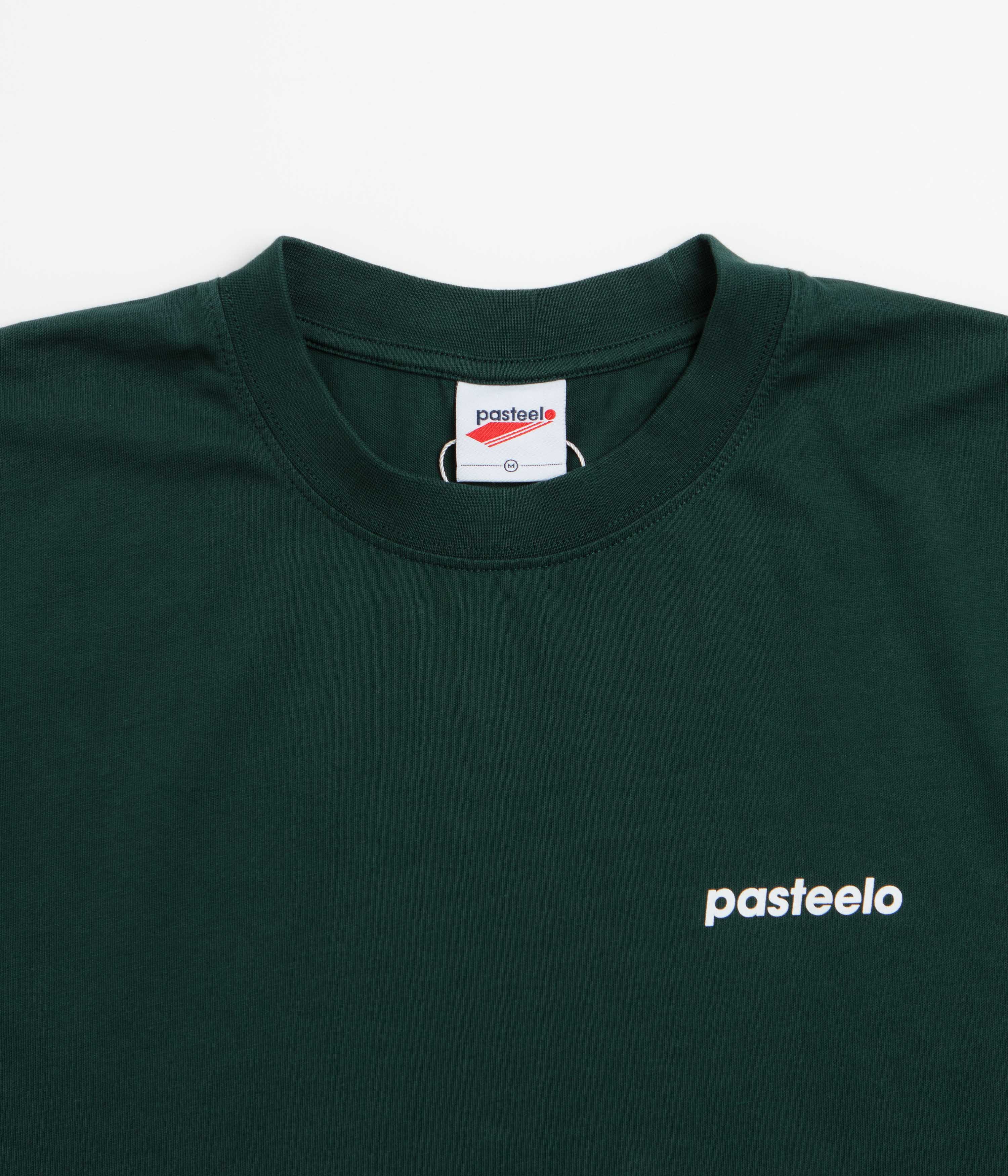 Pasteelo Sphere Grid T-Shirt - Forest