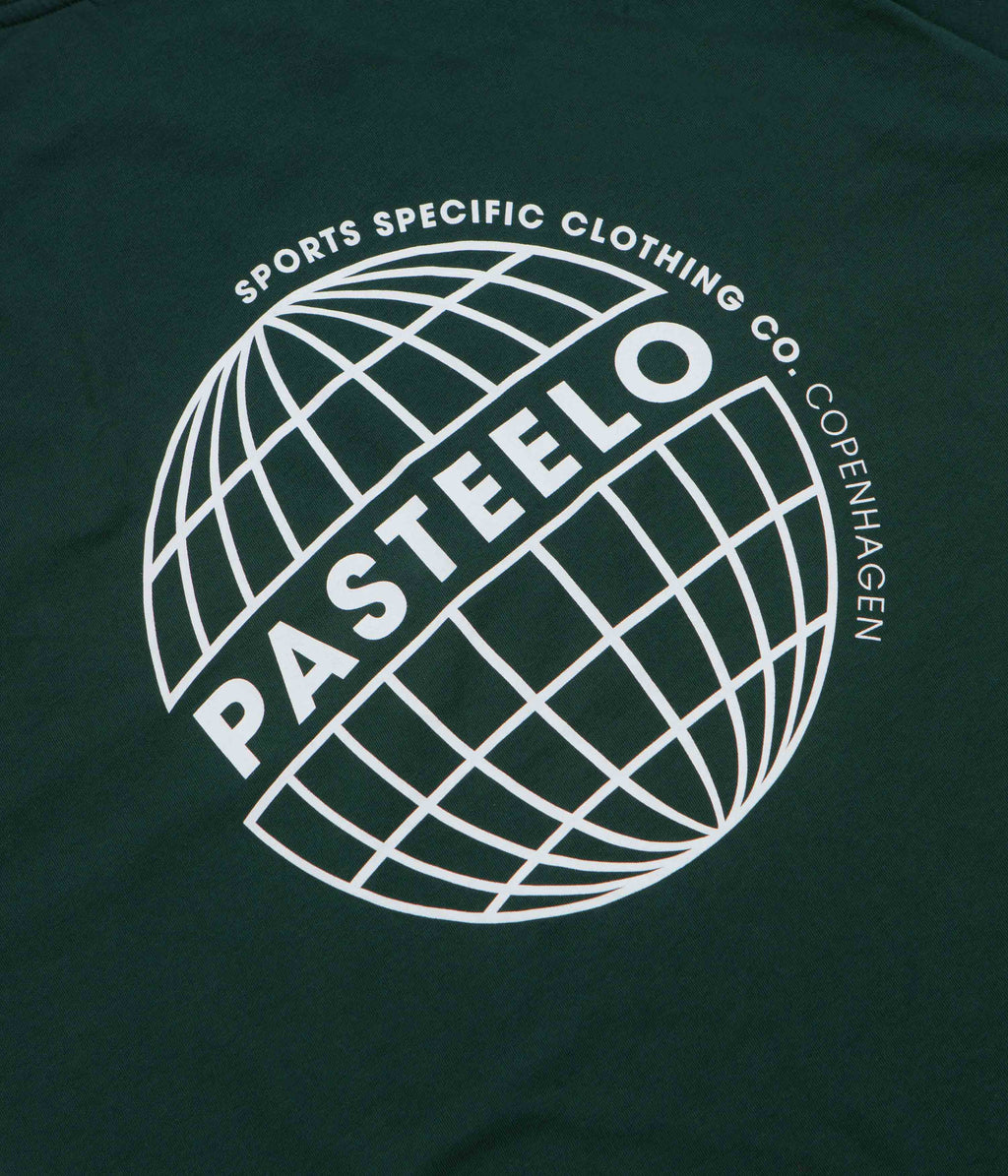 Pasteelo Sphere Grid T-Shirt - Forest