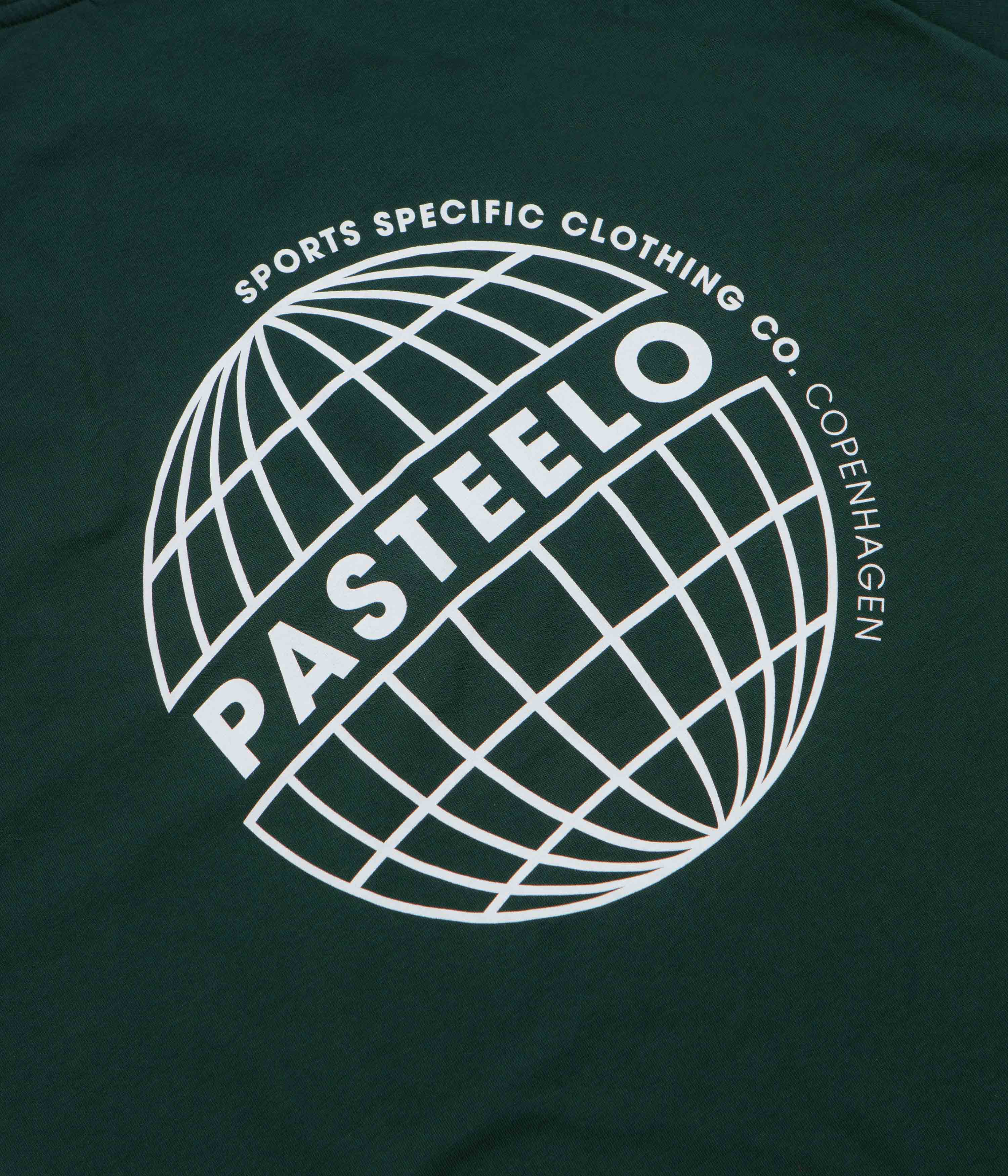 Pasteelo Sphere Grid T-Shirt - Forest