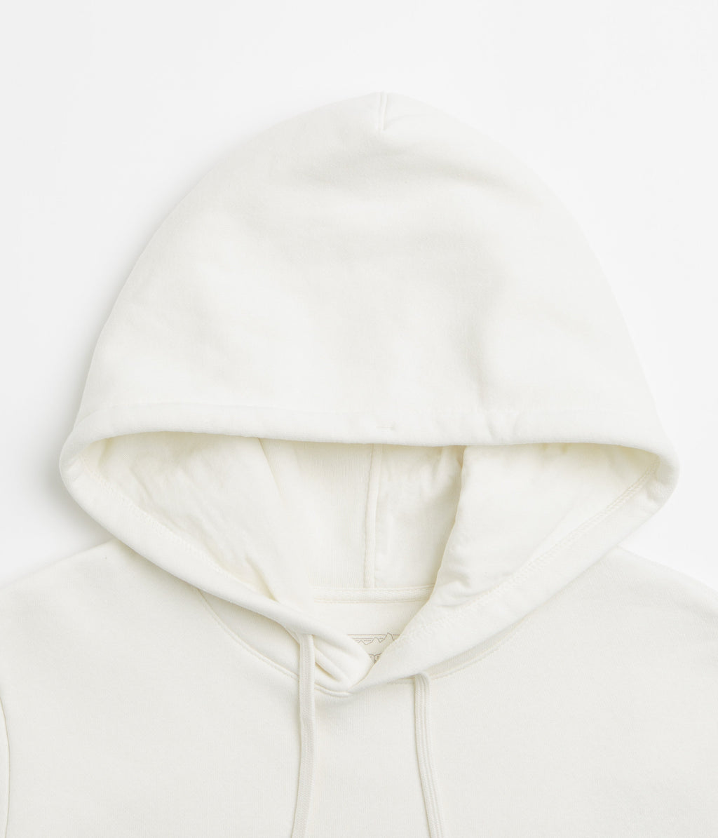 Patagonia 95 Oval Logo Uprisal Hoodie - Birch White