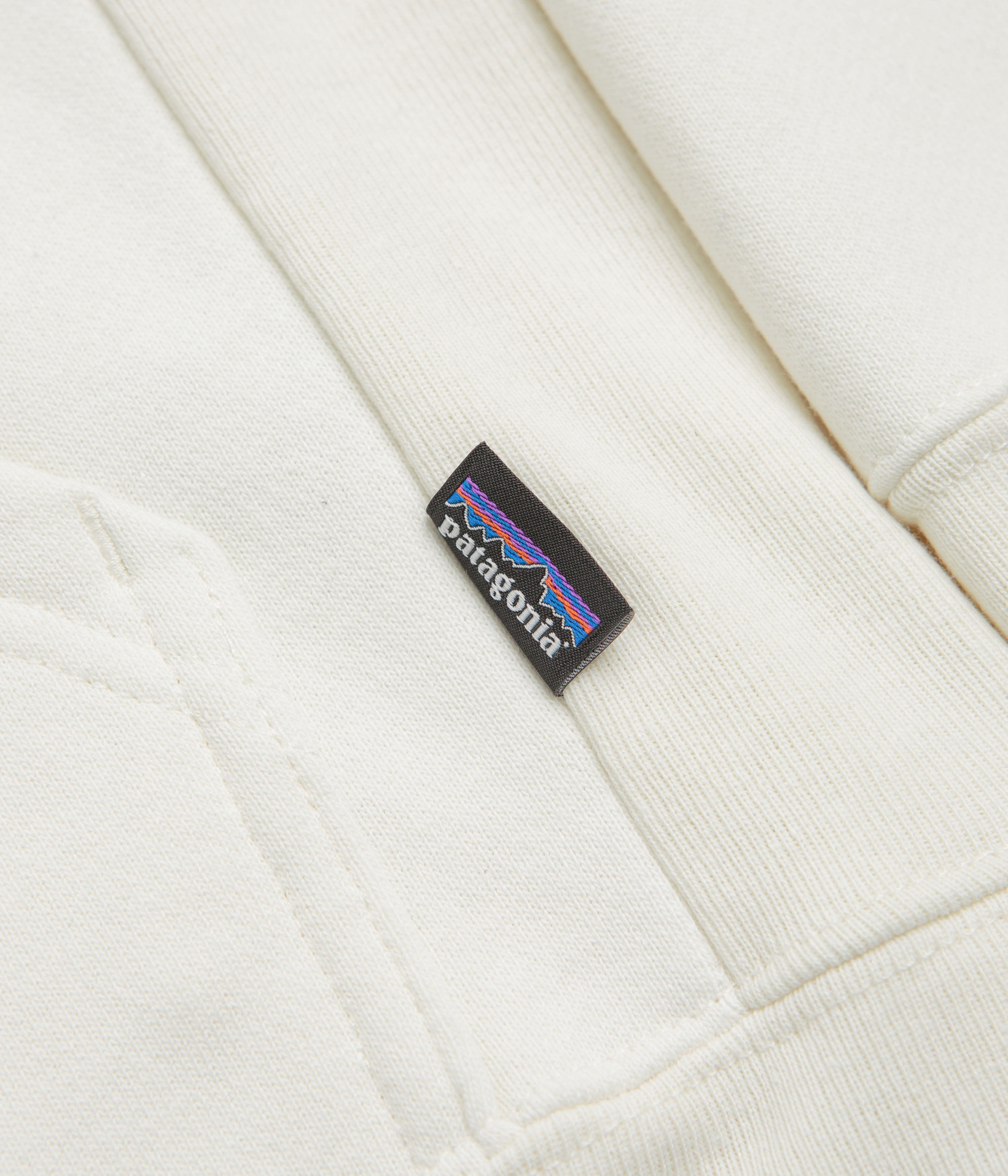 Patagonia 95 Oval Logo Uprisal Hoodie - Birch White