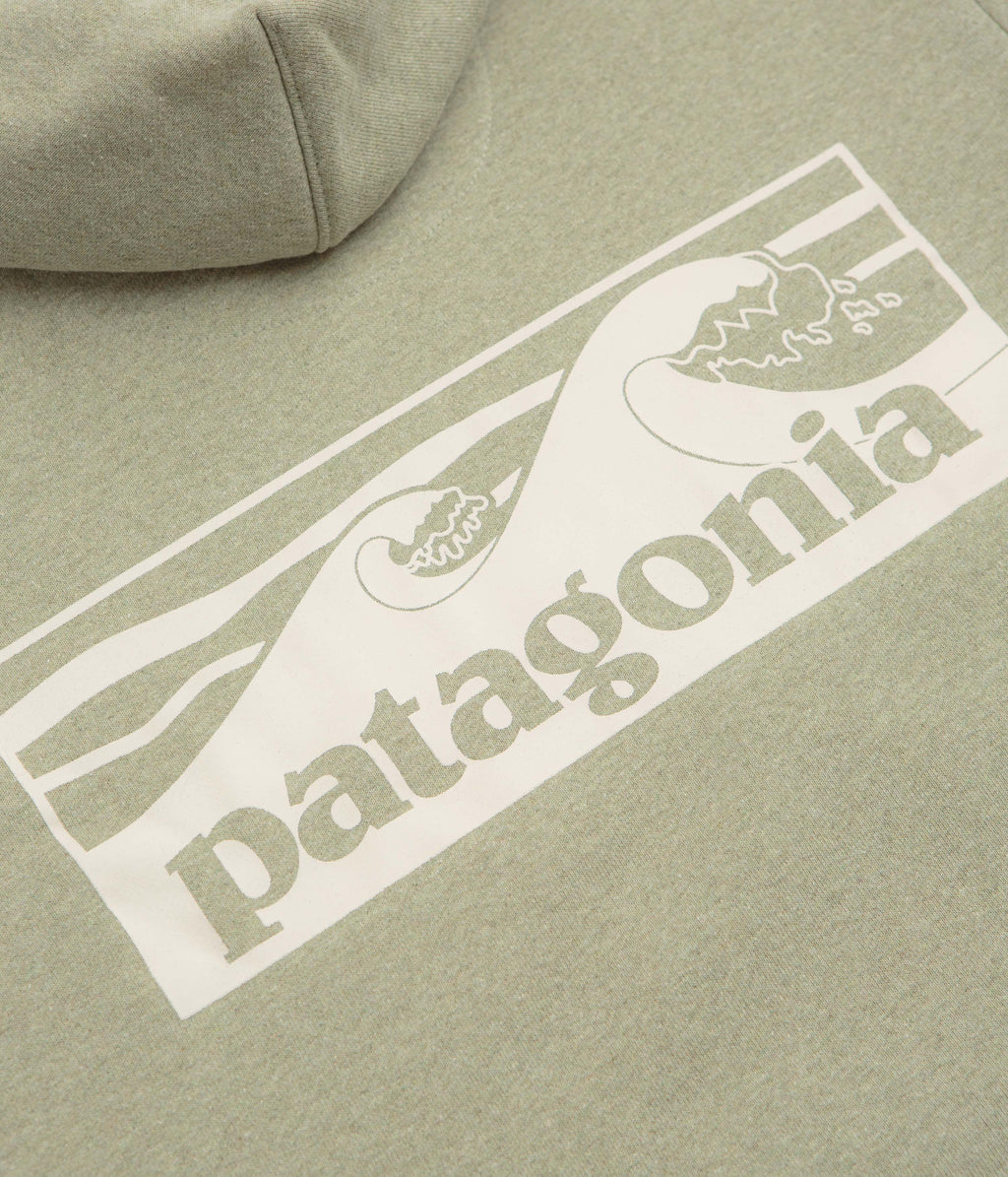 Patagonia Boardshort Logo Uprisal Hoodie - Gumtree Green