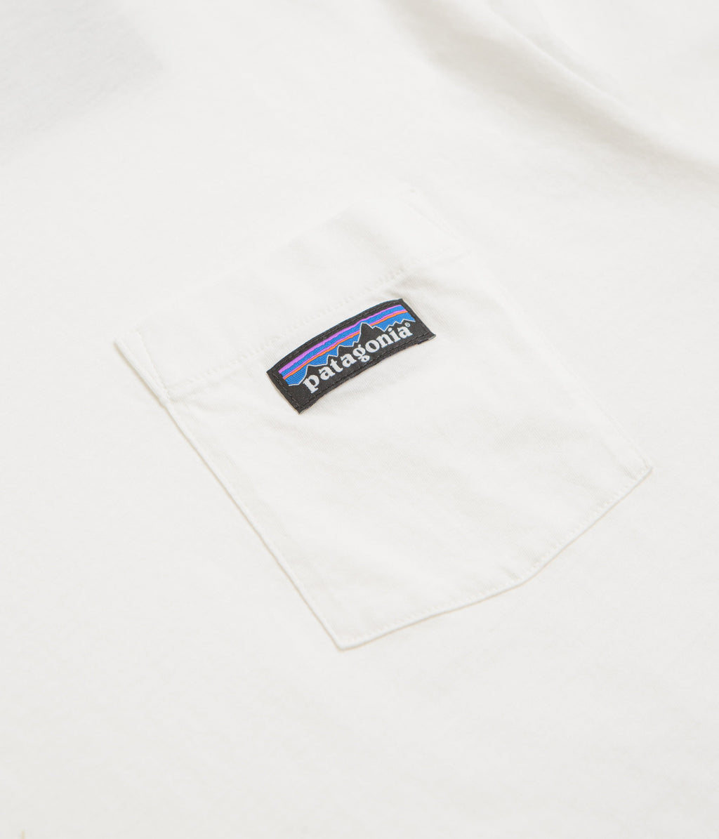 Patagonia Daily Pocket T-Shirt - Birch White