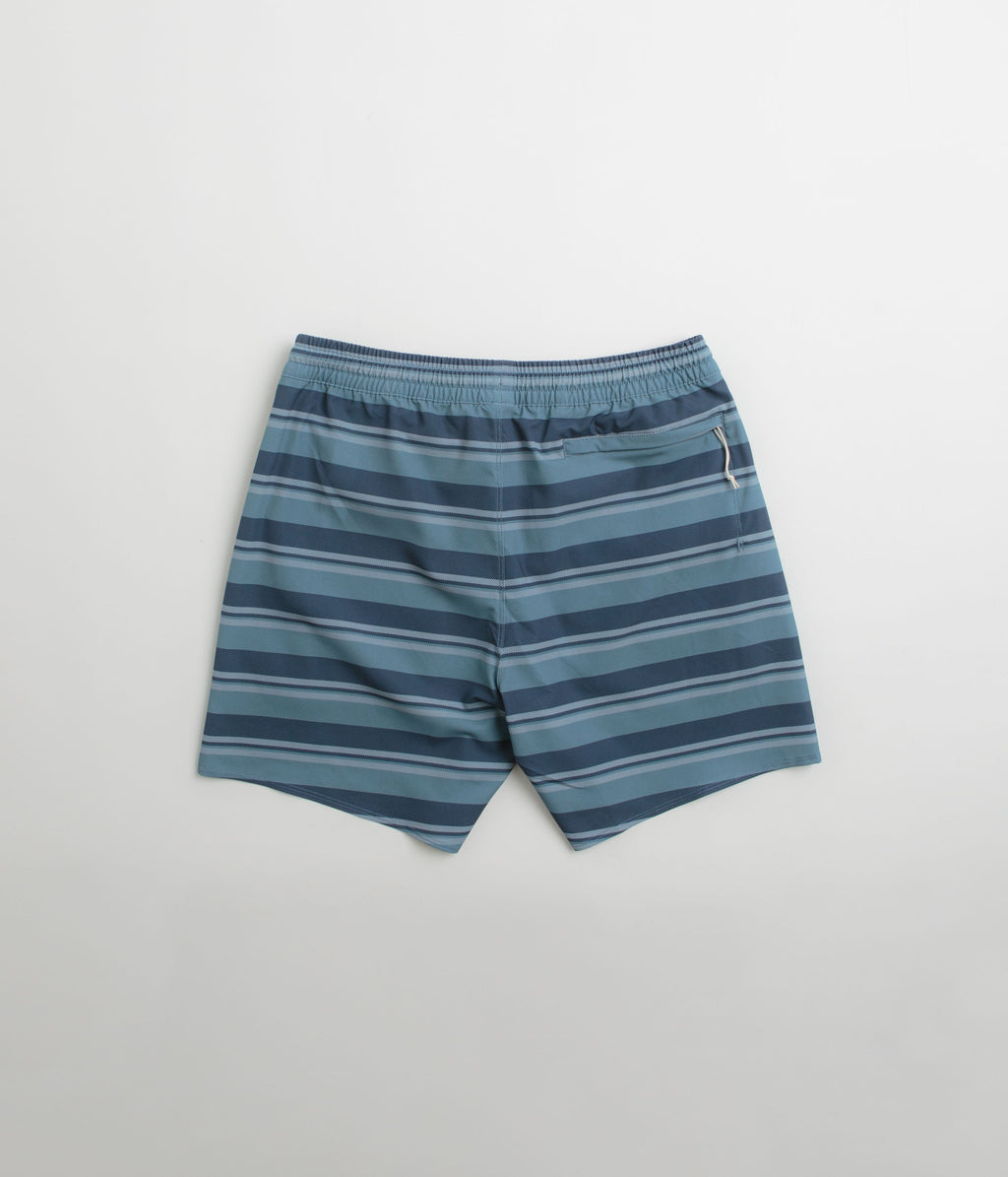 Patagonia Hydropeak Volley 16" Shorts - Twinnie Stripe: Still Blue