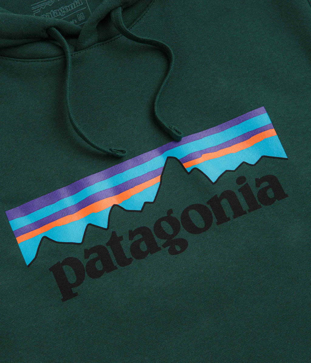 Patagonia P-6 Logo Uprisal Hoodie - Cascade Green