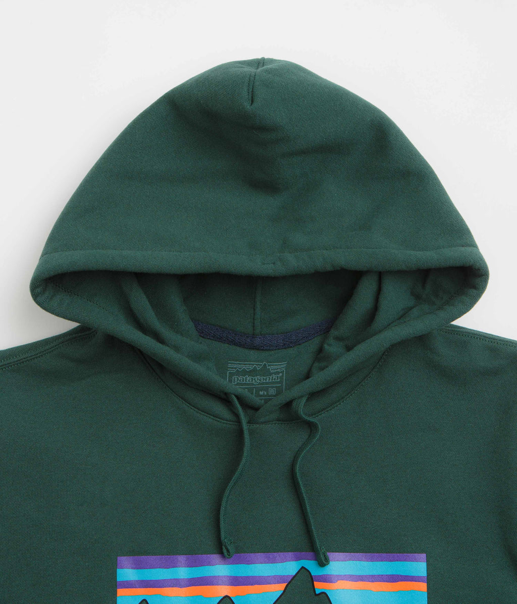 Patagonia P-6 Logo Uprisal Hoodie - Cascade Green