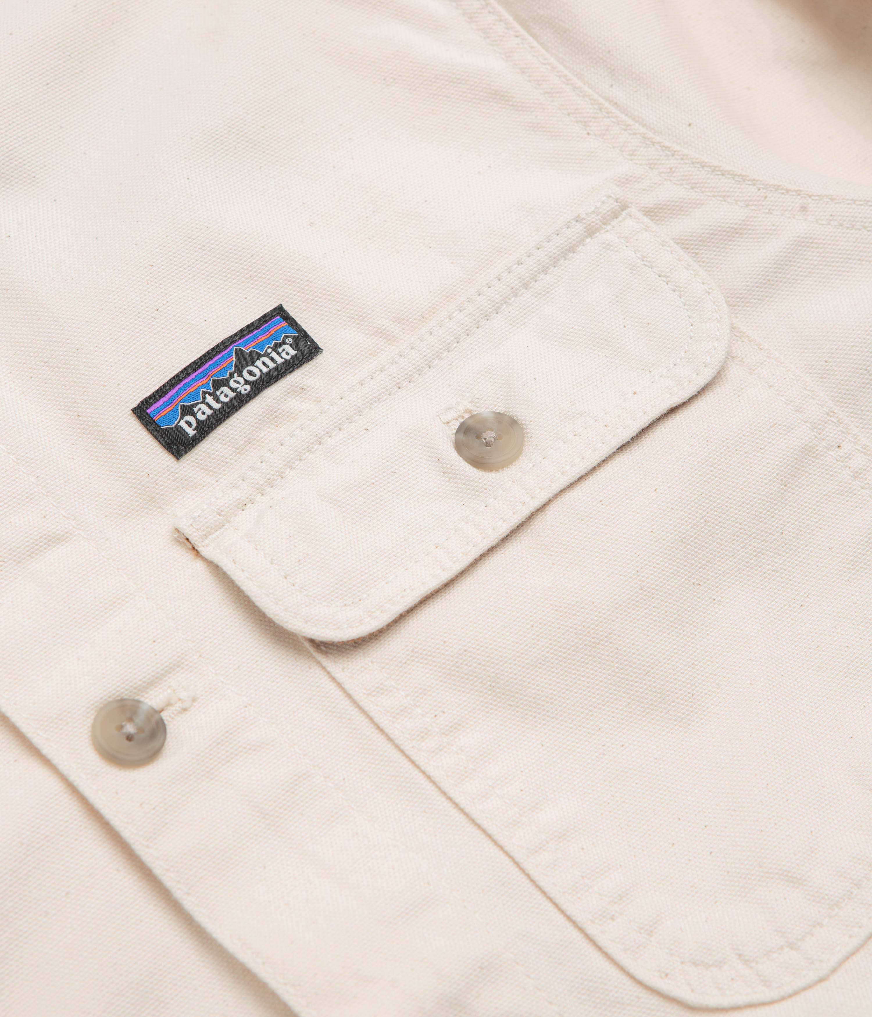 Patagonia Point Reyes Canvas Jacket - Undyed Natural