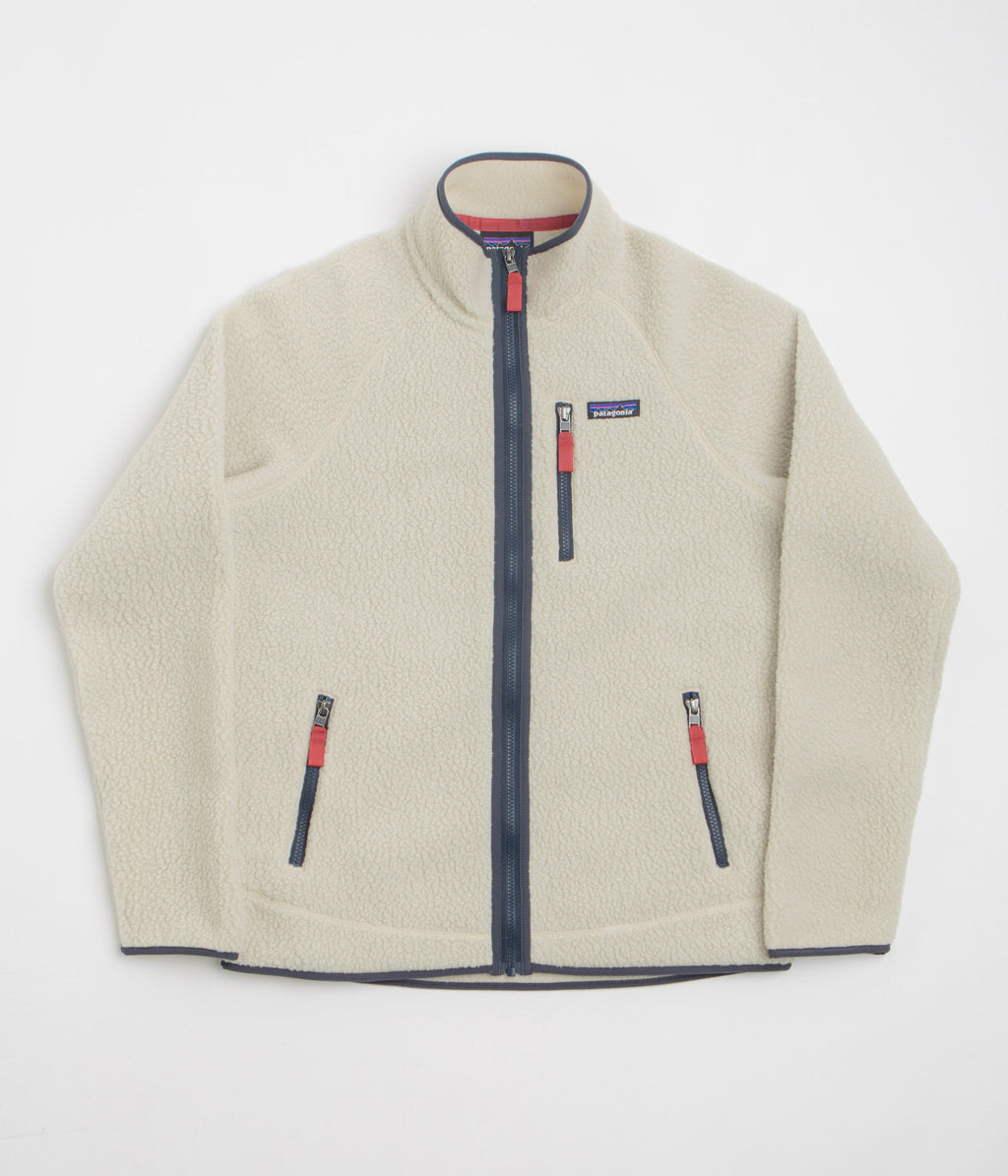 Patagonia Retro Pile Fleece - Pelican / Smolder Blue