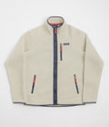 Patagonia Retro Pile Fleece - Pelican / Smolder Blue