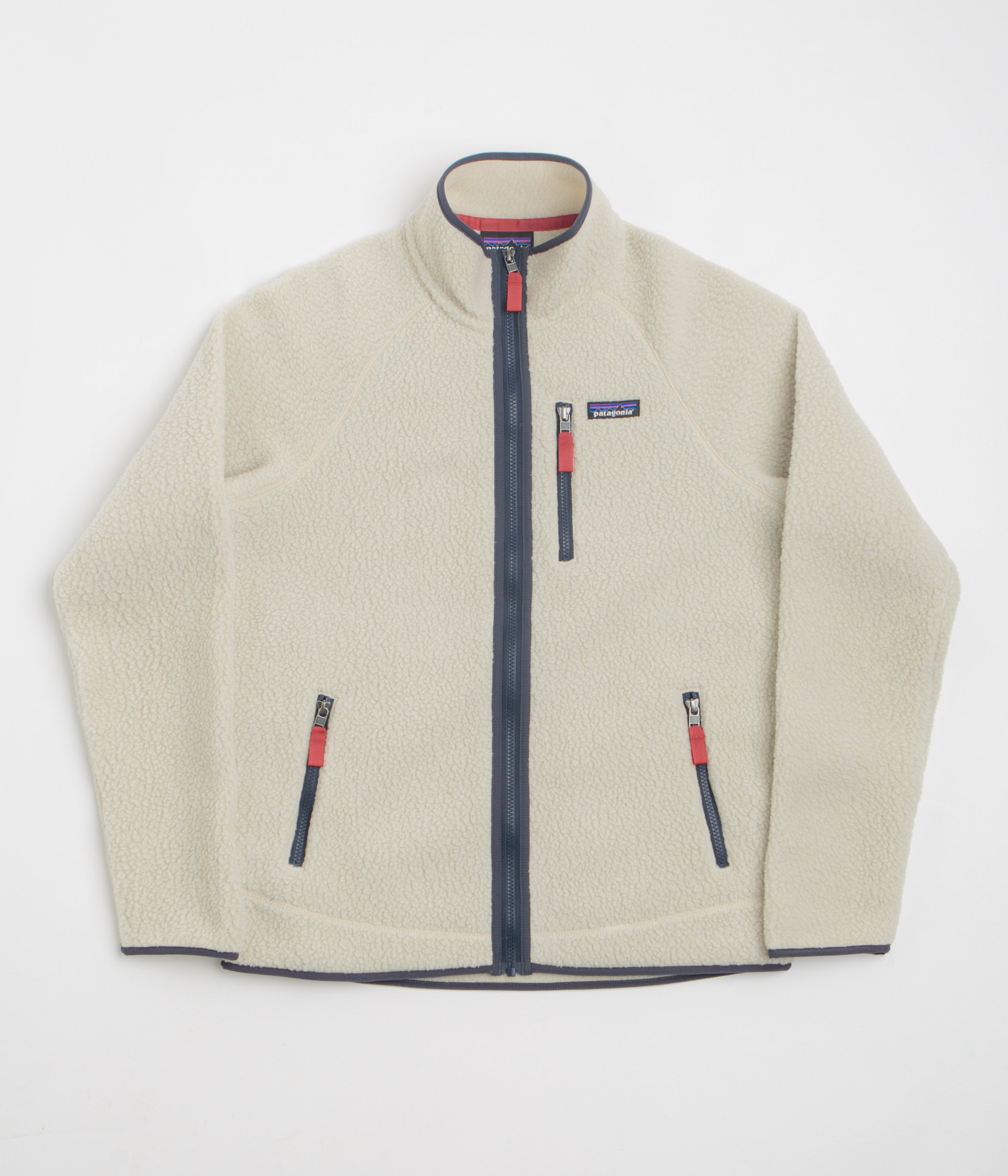 Patagonia Retro Pile Fleece - Pelican / Smolder Blue